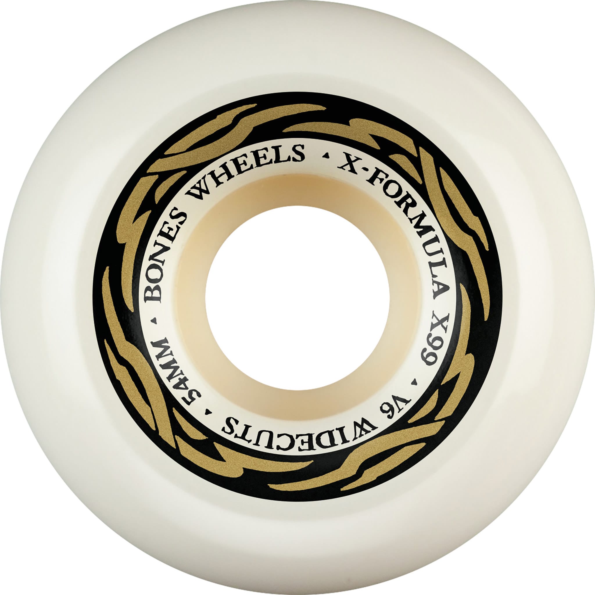 Bones X Formula V6 Widecuts Skateboard Wheels 99a 54mm Skateboard Wheels