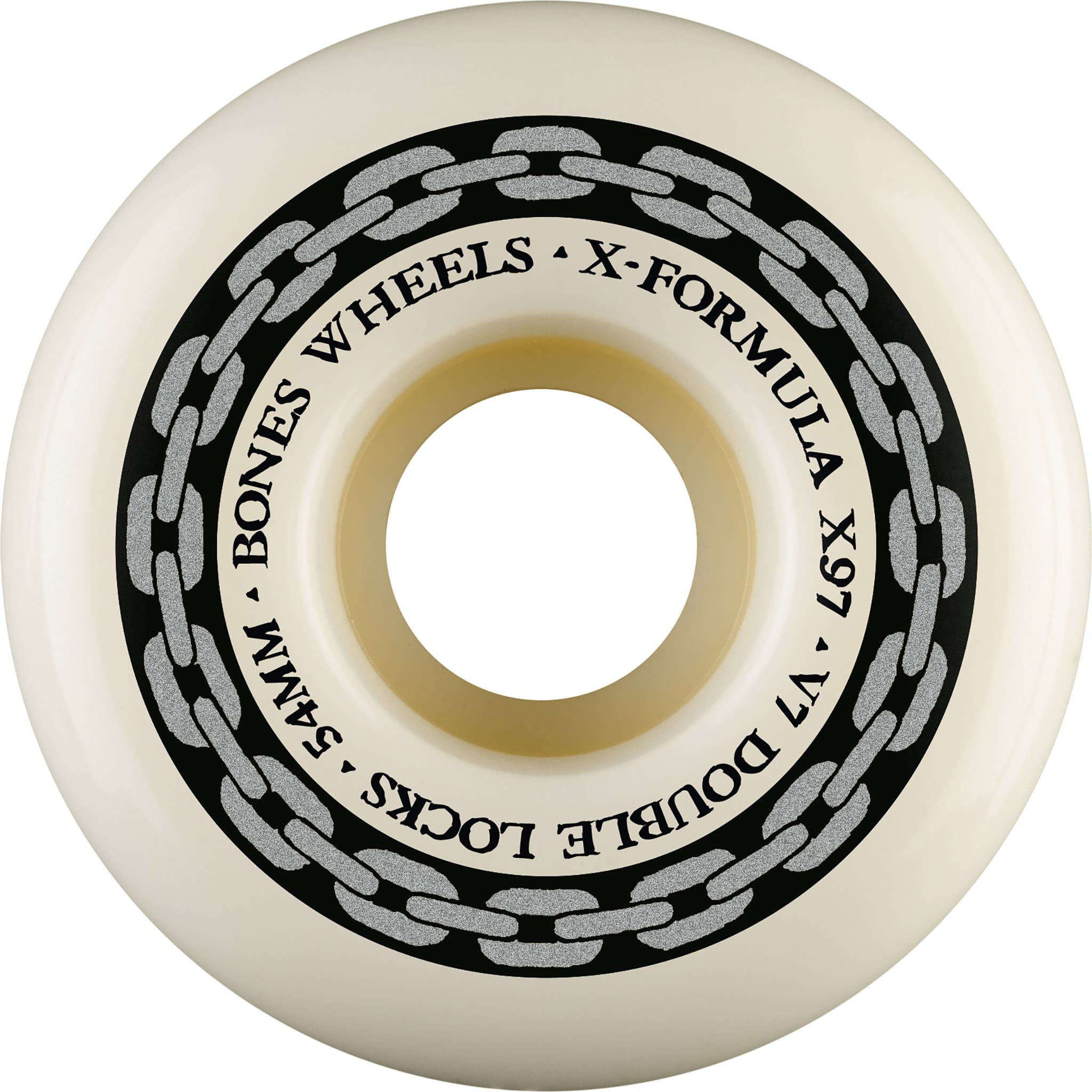 Bones X Formula V7 Double Locks Skateboard Wheels 97a 54mm Skateboard Wheels