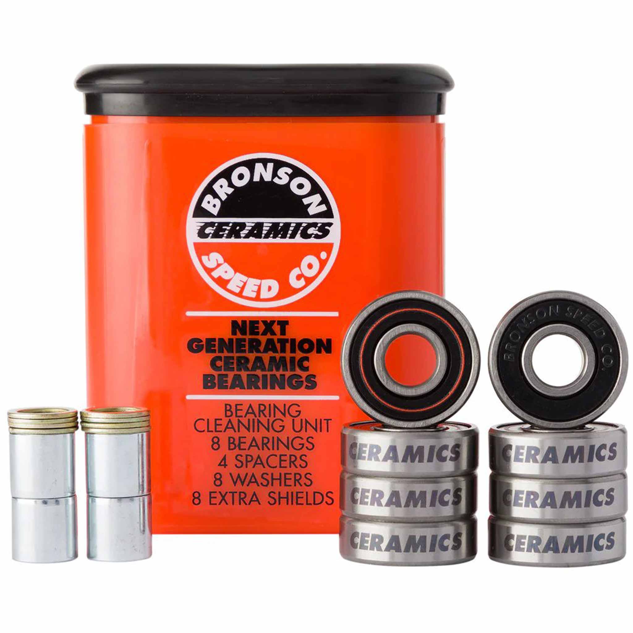 Bronson Ceramic Bearings Skateboard Bearings