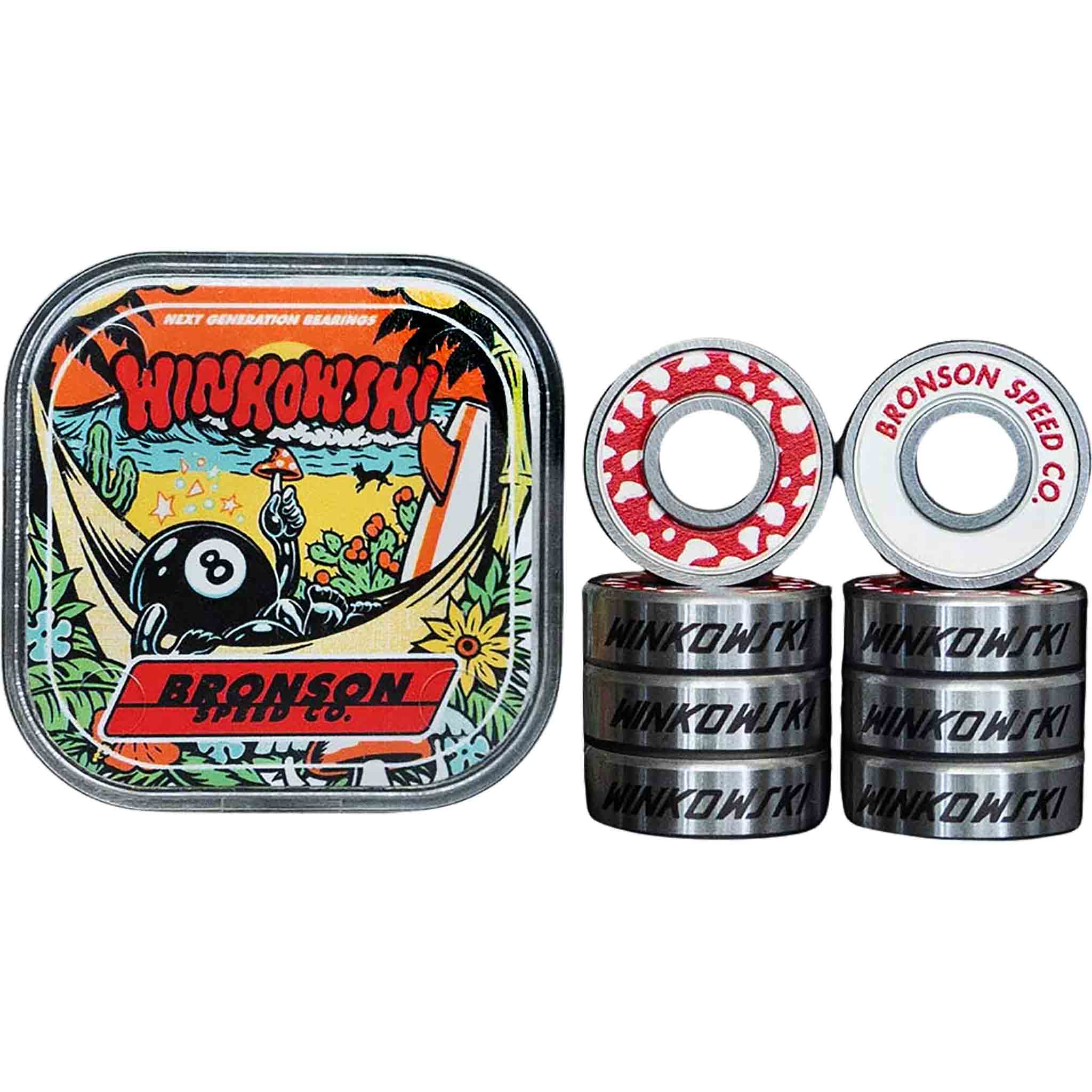 Bronson G3 Erick Winkowski Pro Bearings Skateboard Bearings