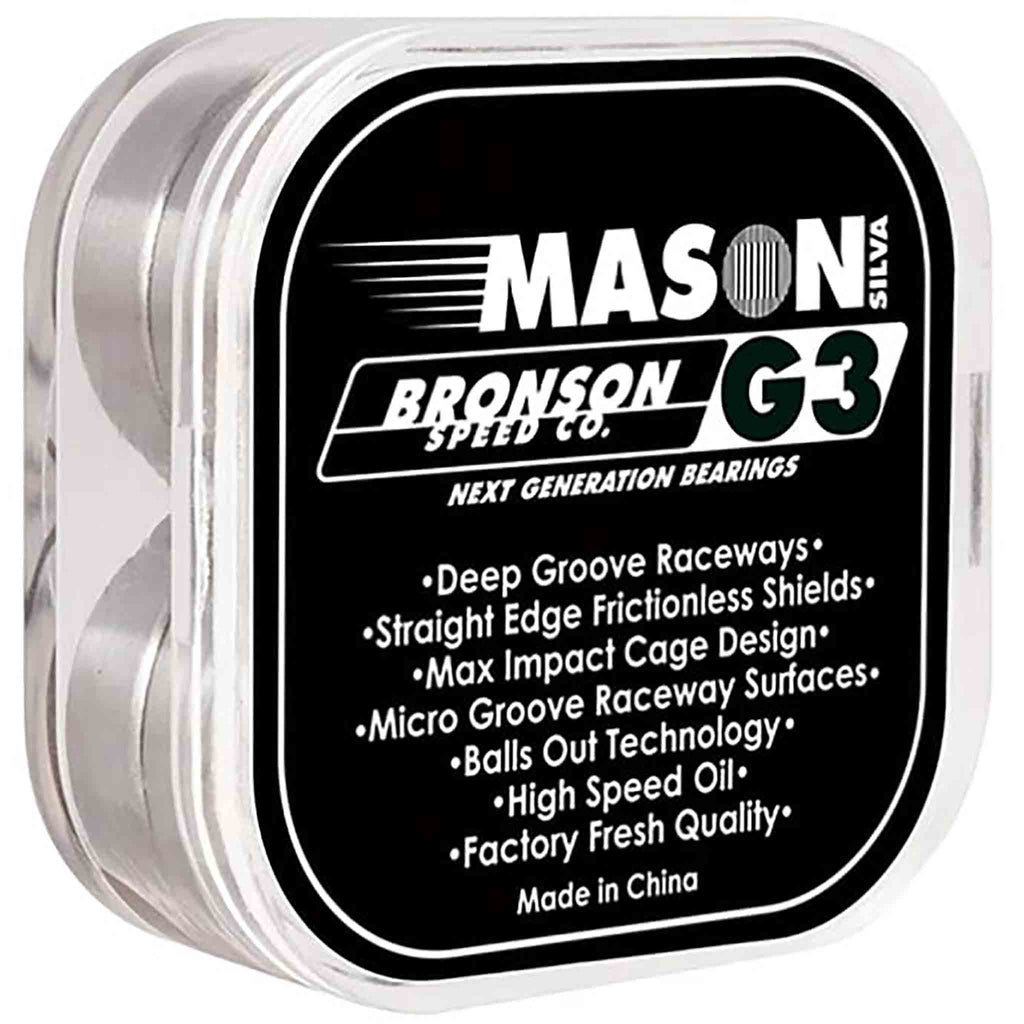 Bronson G3 Mason Silva Pro Bearings Skateboard Bearings