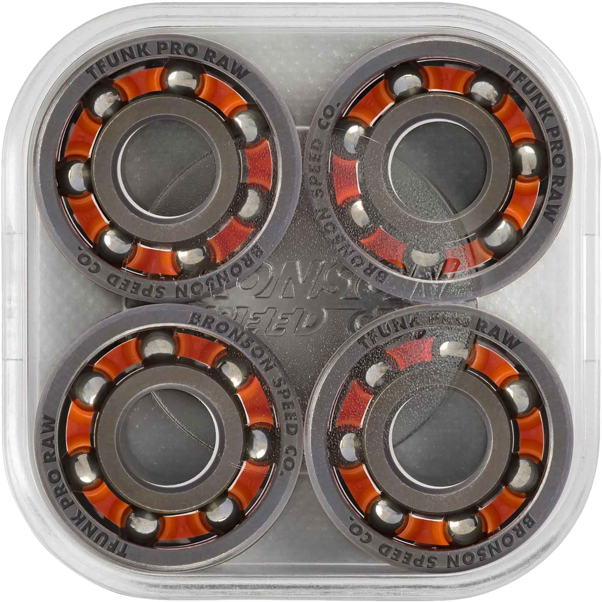 Bronson T Funk Pro Raw Bearings Skateboard Bearings