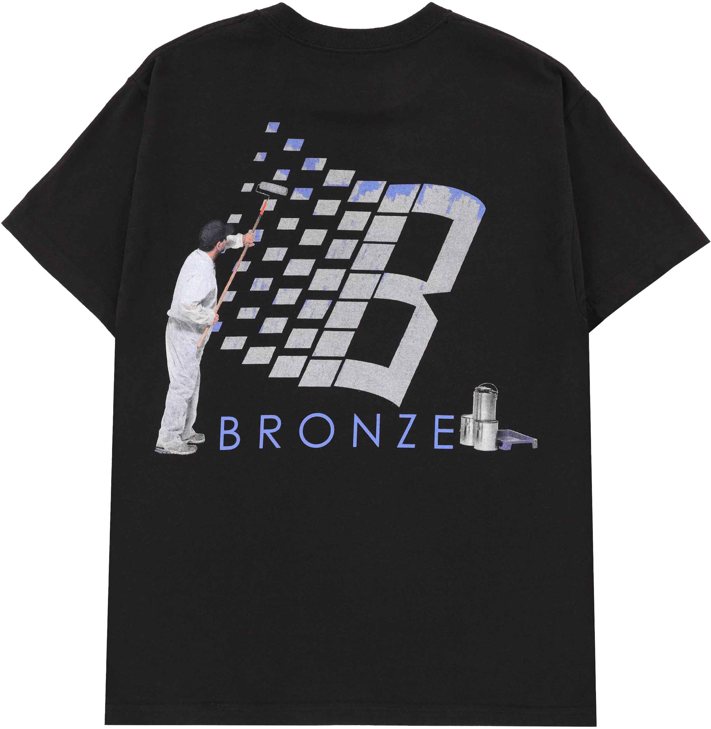 Bronze 56K Roller Logo Tee Black T Shirt