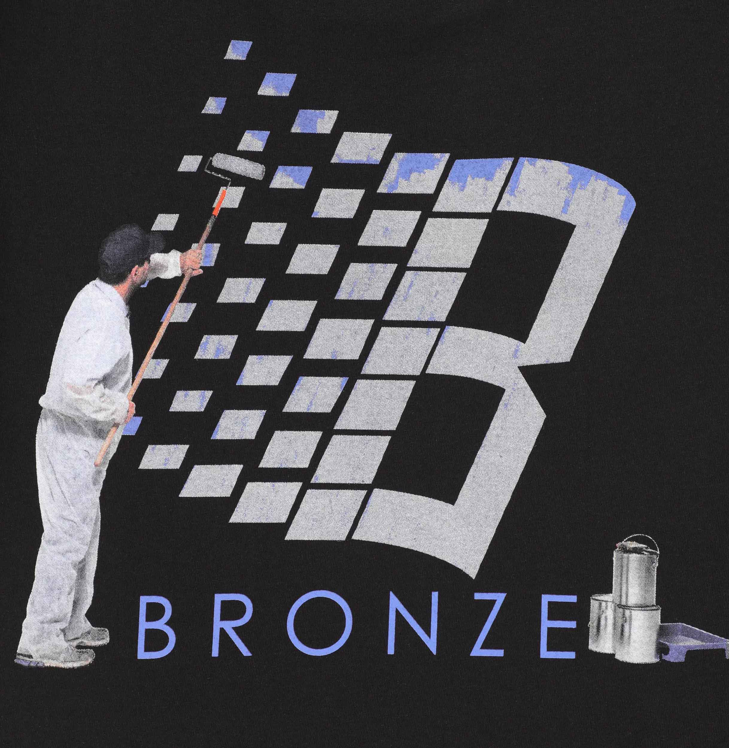 Bronze 56K Roller Logo Tee Black T Shirt