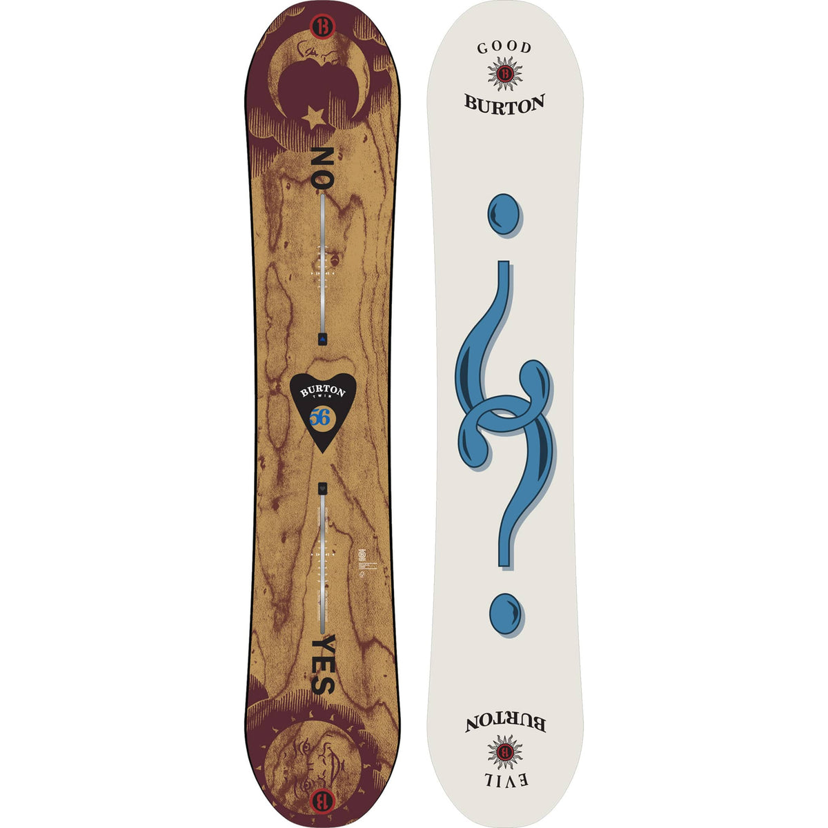 Burton 50th 94' Twin Snowboard Factory Second Snowboard
