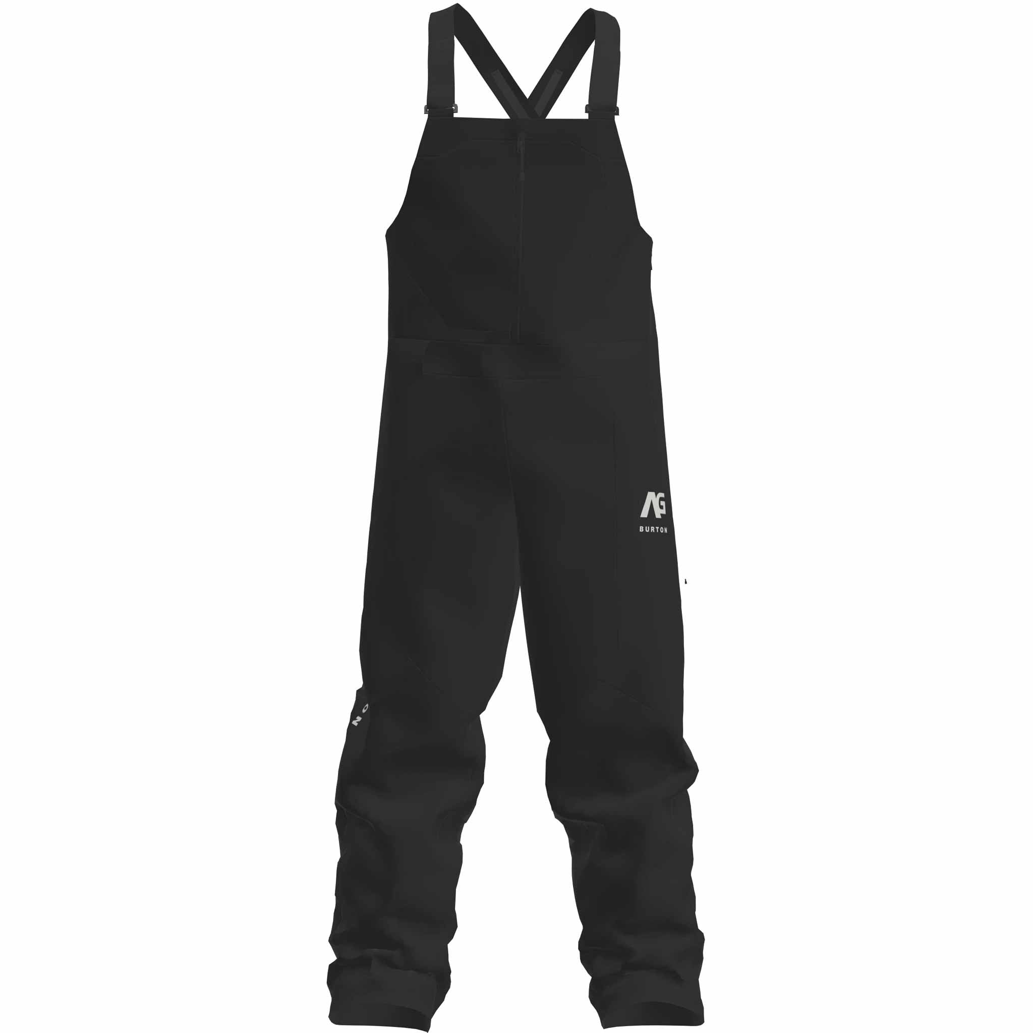 Burton AG Hardpack 3L Gore-Tex Bib True Black 2026 Mens Snowboard Pants