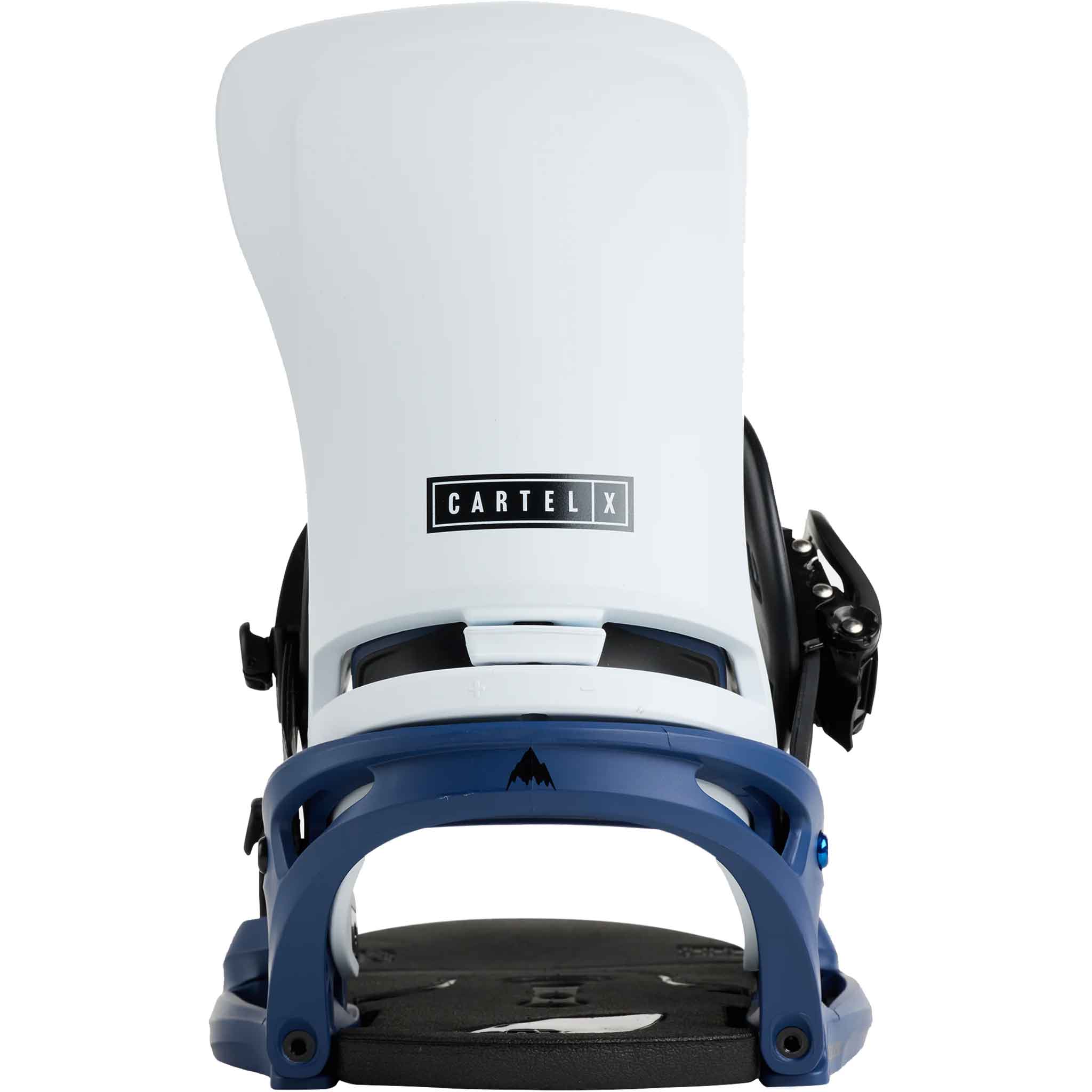 Burton Cartel X EST Snowboard Binding Blue White 2026 Mens Bindings