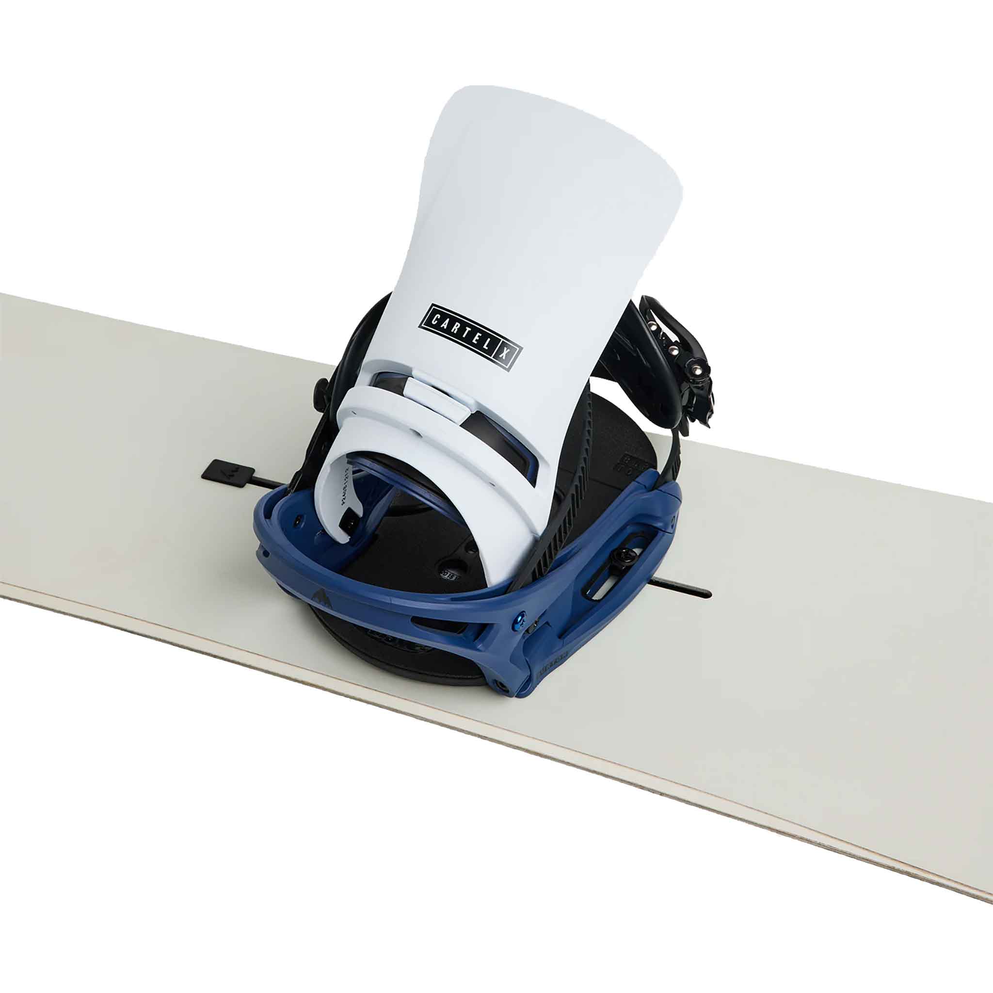 Burton Cartel X EST Snowboard Binding Blue White 2026 Mens Bindings