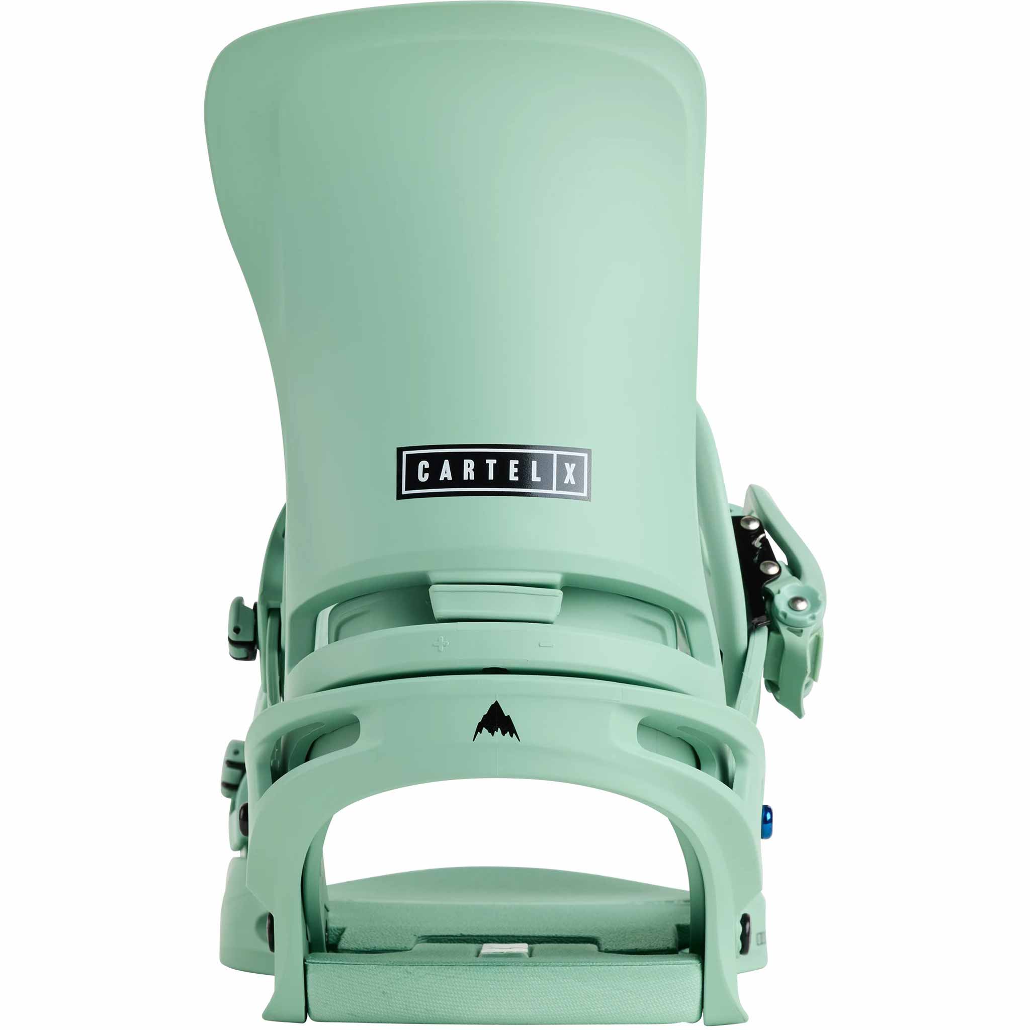 Burton Cartel X Re:Flex Snowboard Binding Soft Sage 2026 Mens Bindings