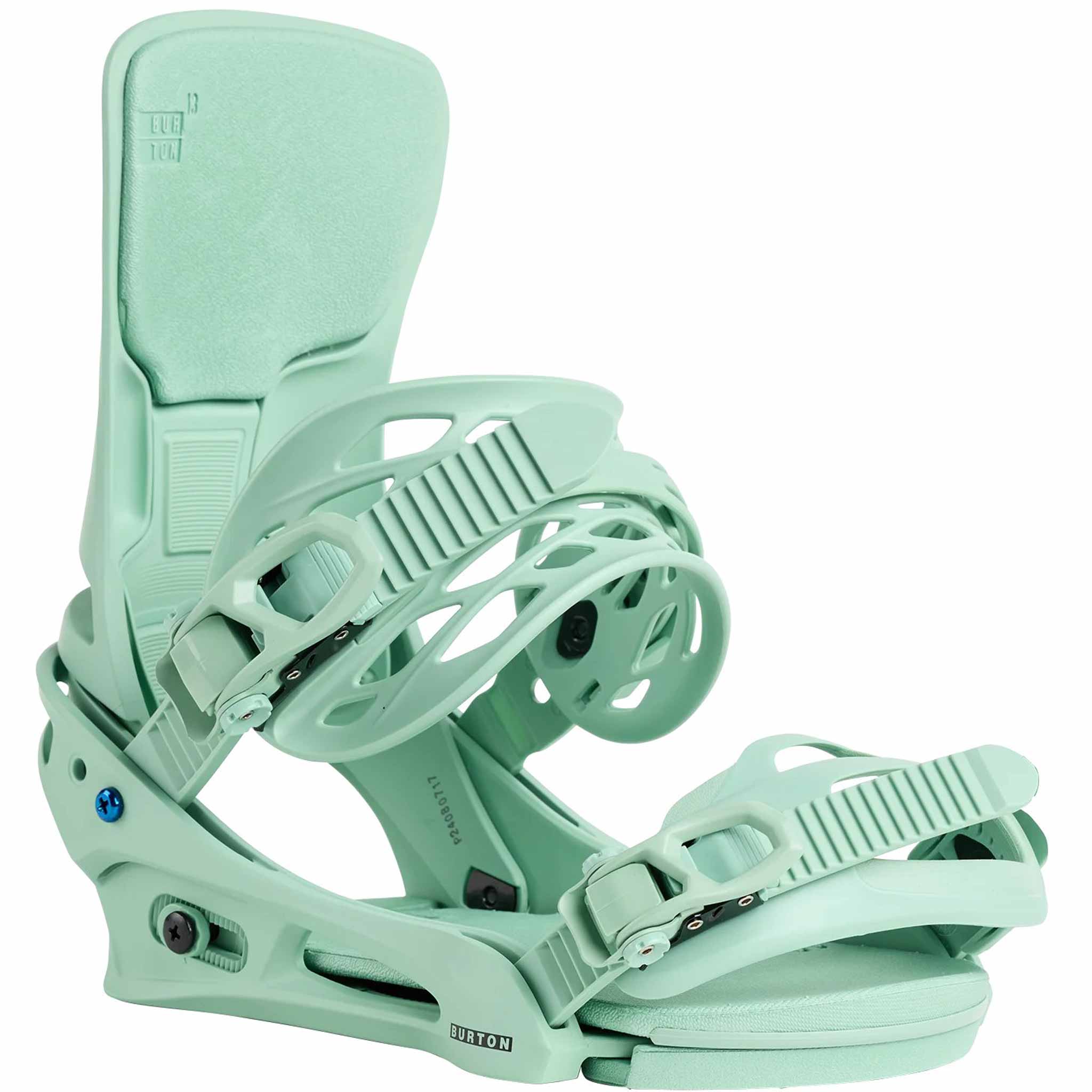 Burton Cartel X Re:Flex Snowboard Binding Soft Sage 2026 Mens Bindings