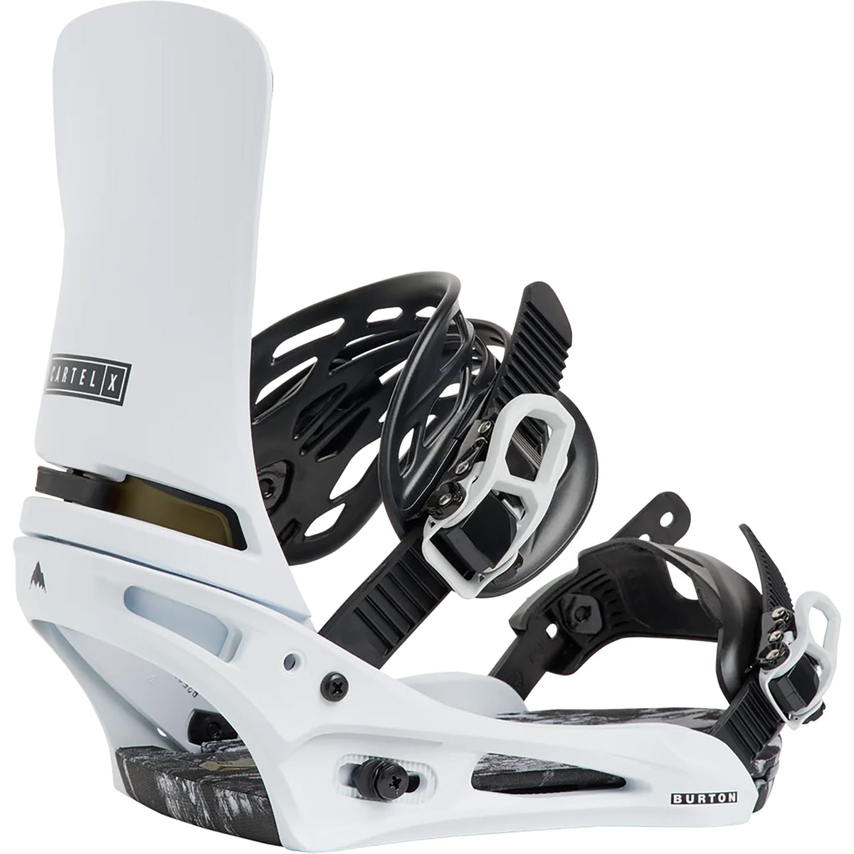 Burton Cartel X Re:Flex Snowboard Binding White 2027 Mens Snowboard Bindings
