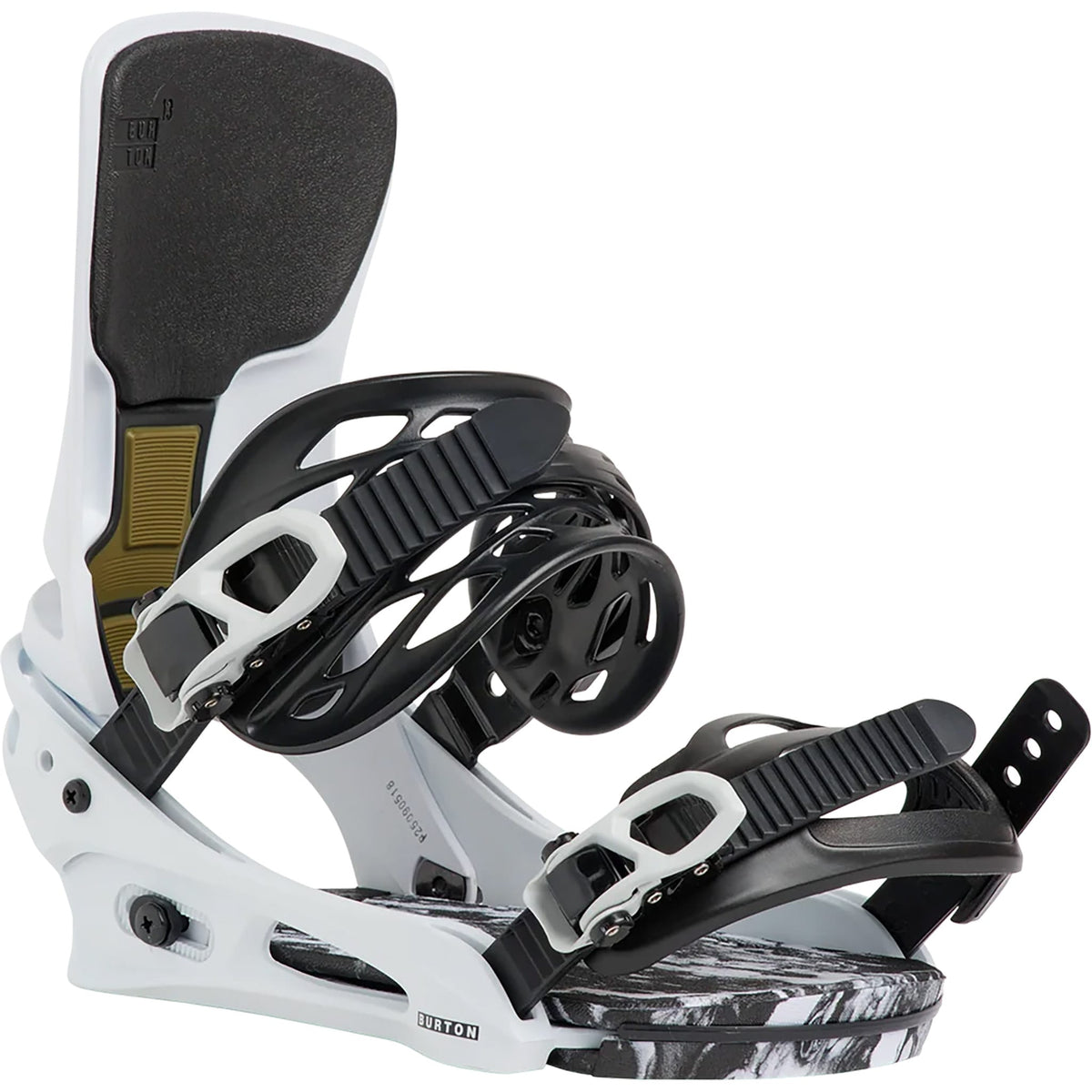Burton Cartel X Re:Flex Snowboard Binding White 2027 Mens Snowboard Bindings
