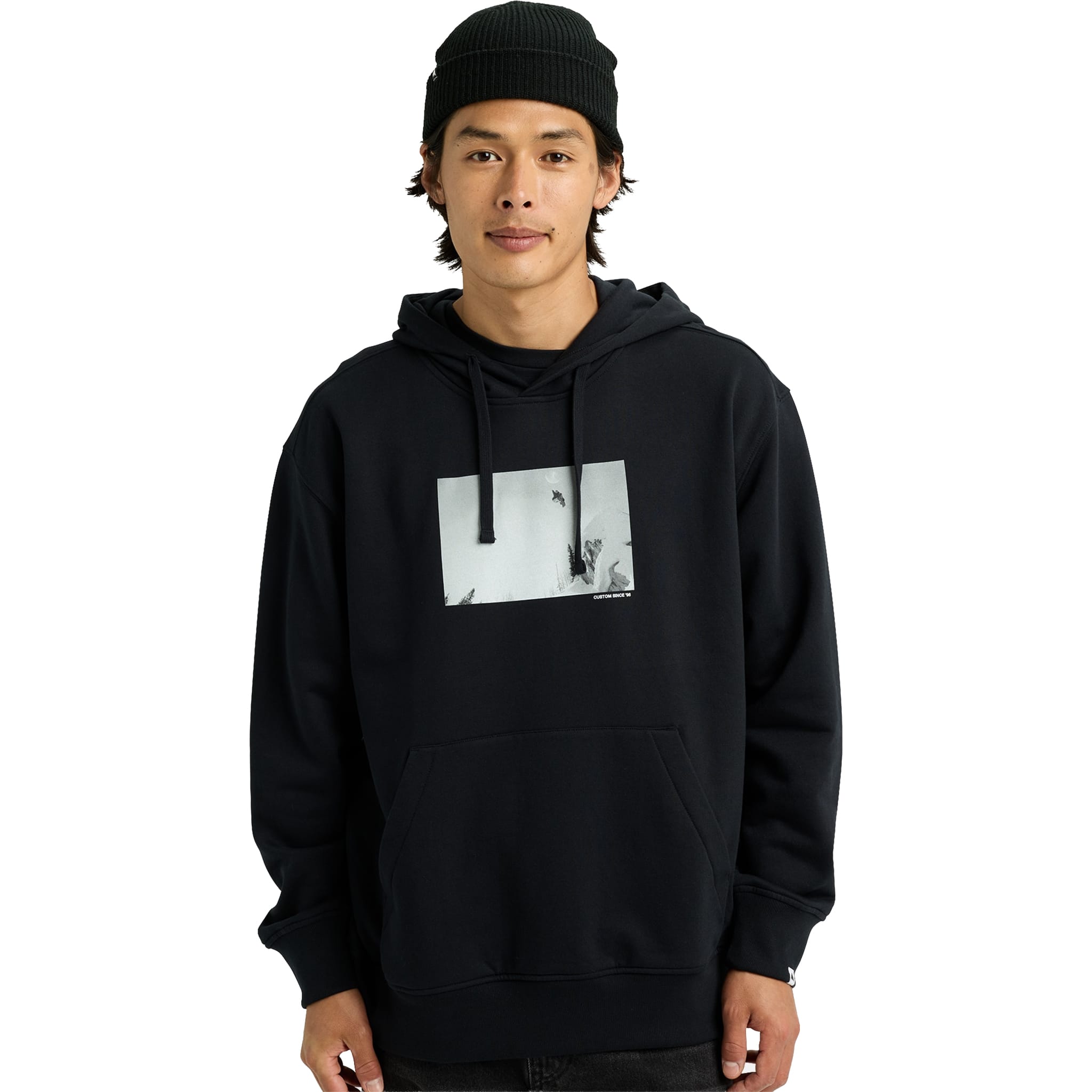 Burton Custom 30th Hoodie True Black Sweatshirts