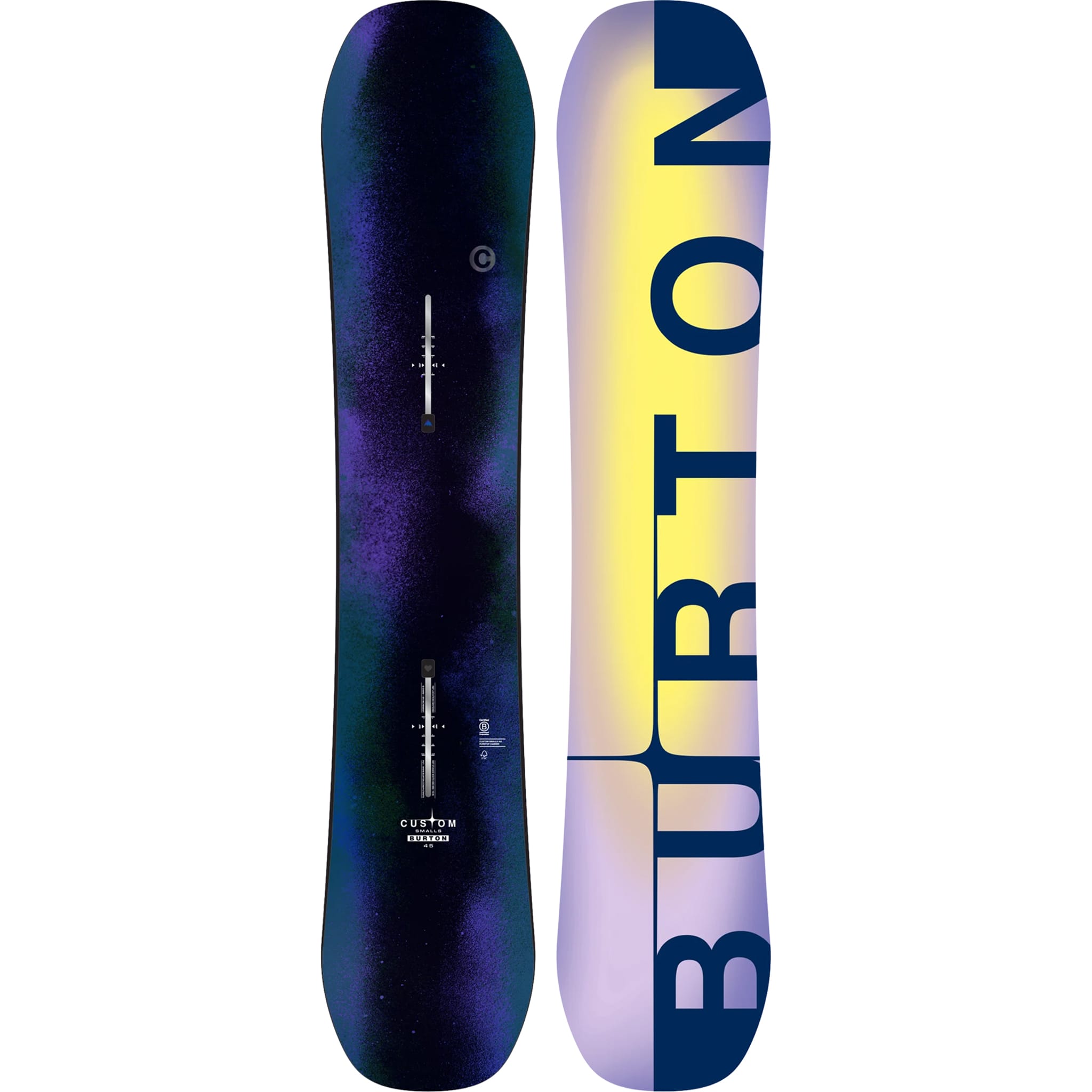 Burton Custom Smalls Faded Snowboard 2027 Youth Snowboards