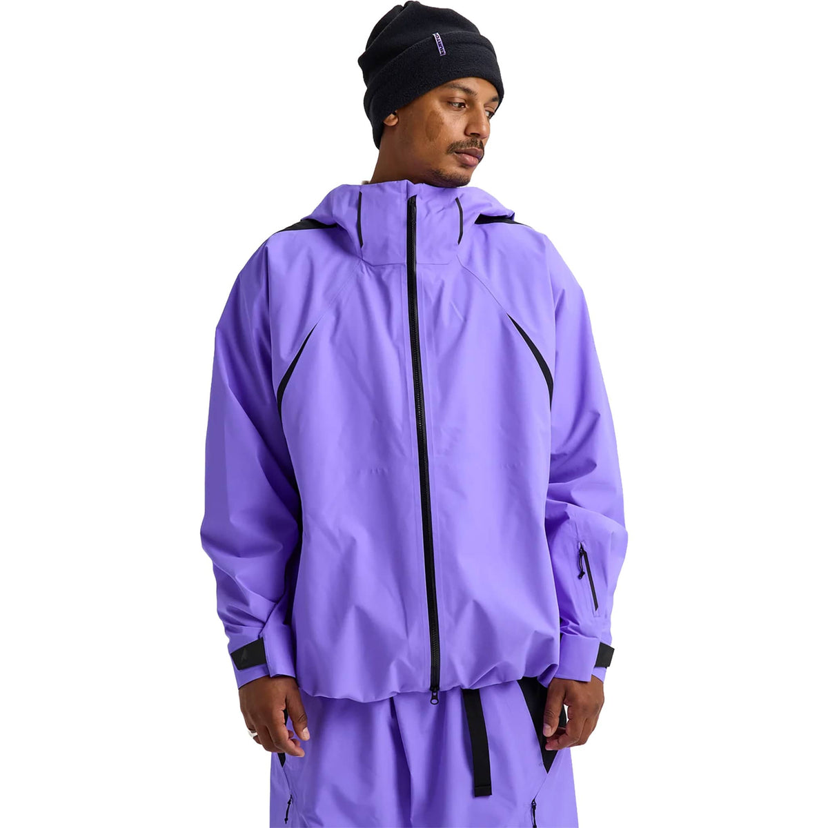 Burton Futuretrust 3L Snowboard Jacket Purple Voltage True Black 2027 Mens Snowboard Jackets