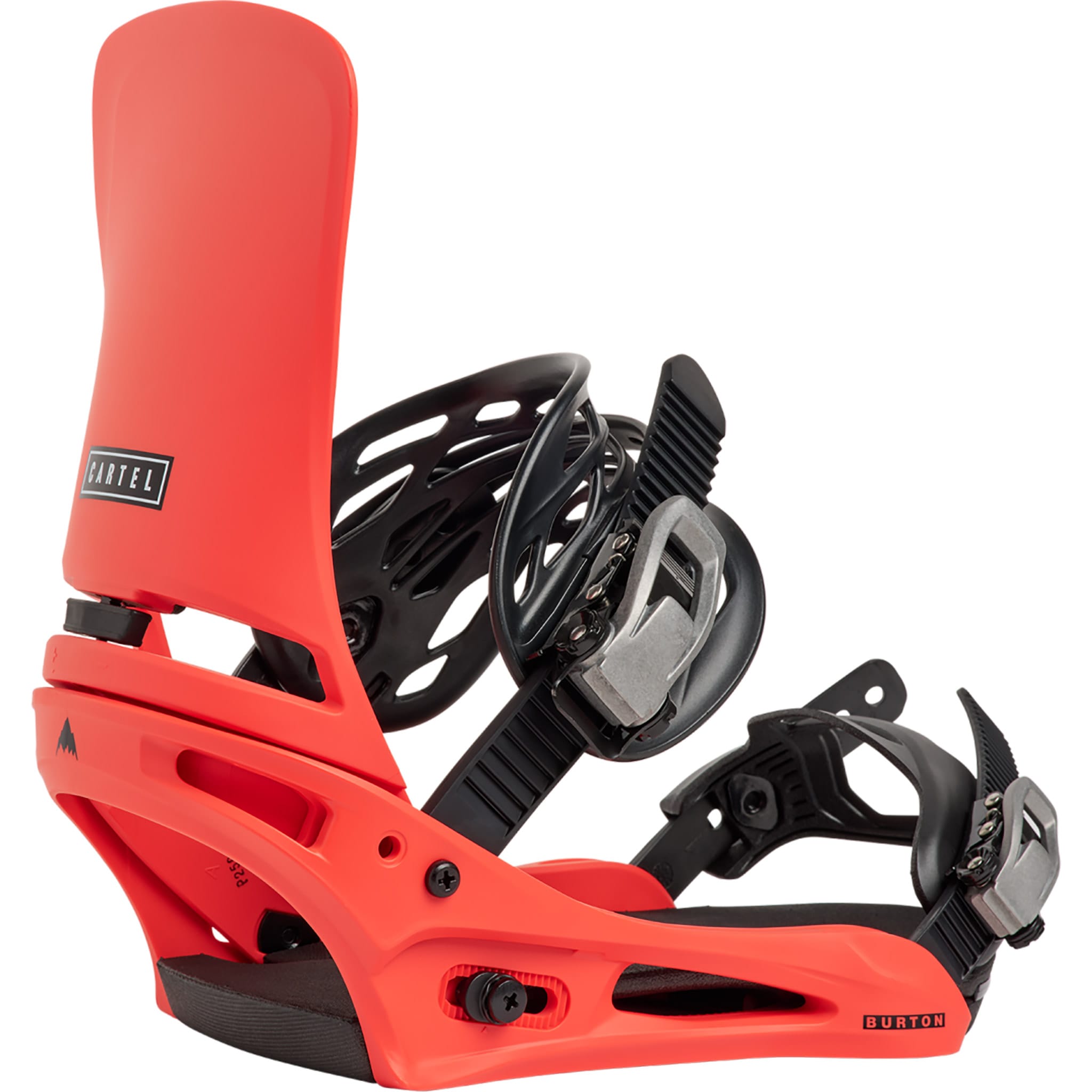 Burton Men's Cartel Re:Flex Snowboard Binding Hot Tamale 2027 Mens Snowboard Bindings