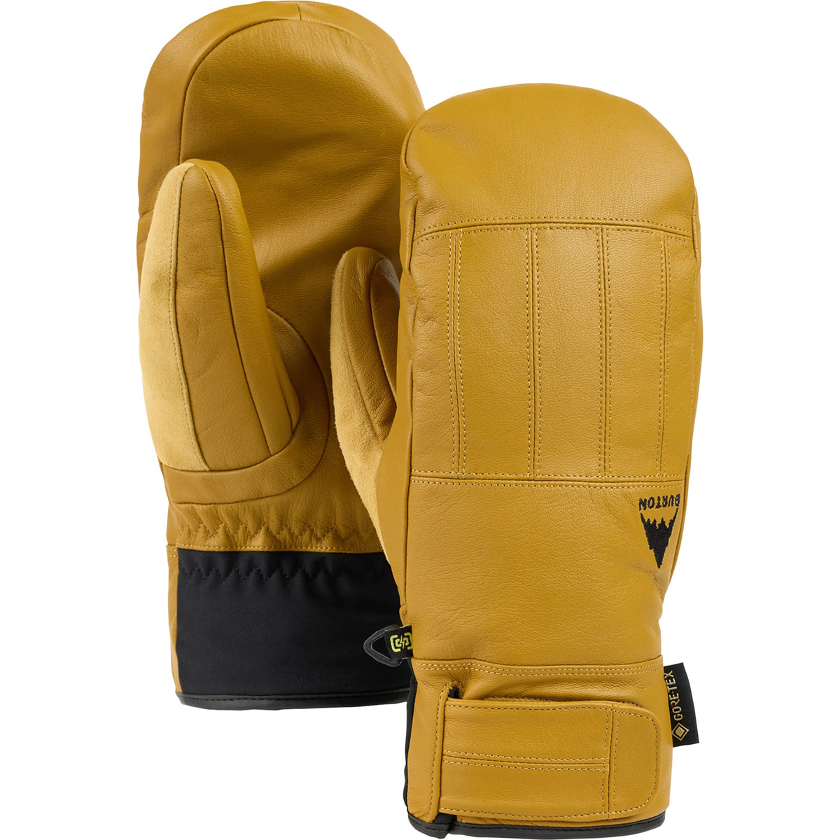 Burton Men's Gondy GORE-TEX Leather Mittens Rawhide 2027 Gloves & Mitts
