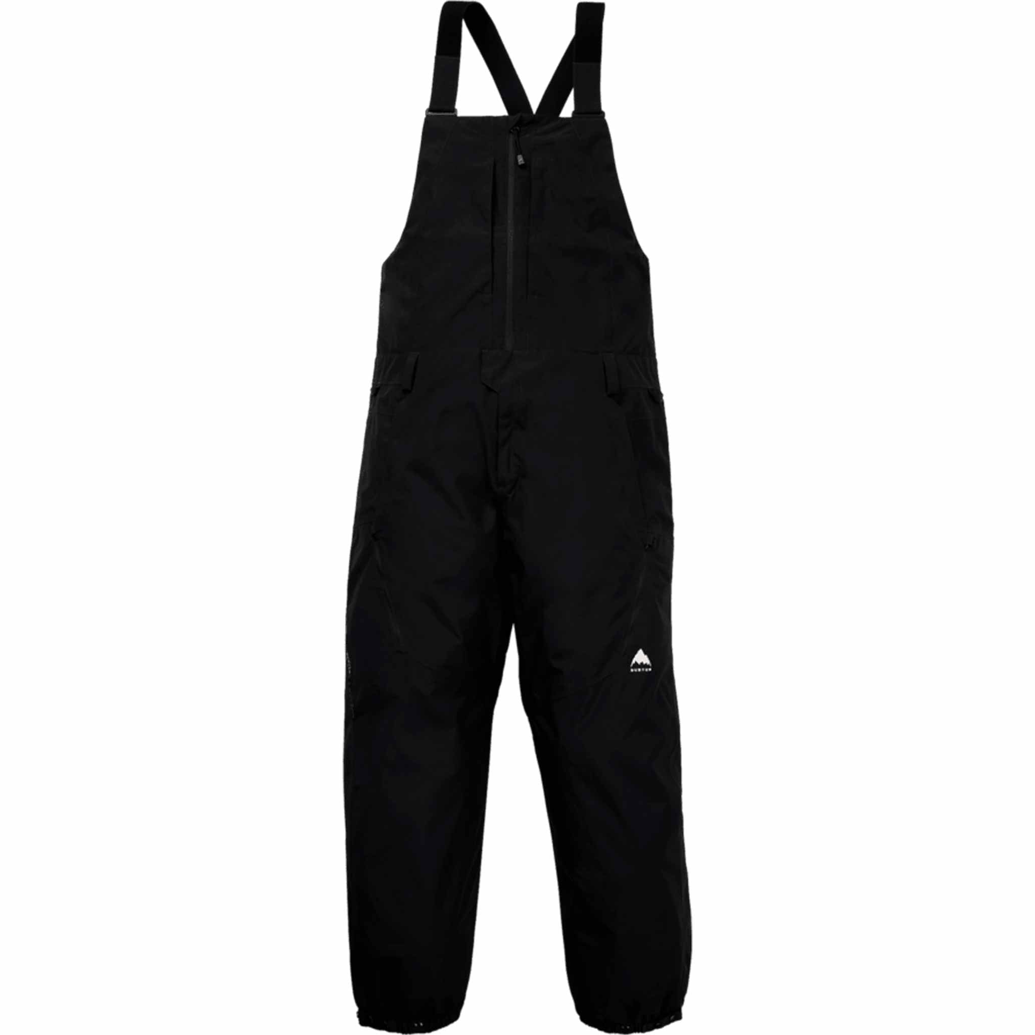 Burton Reserve 2L Relaxed Bib Pant True Black 2026 Mens Snowboard Pants