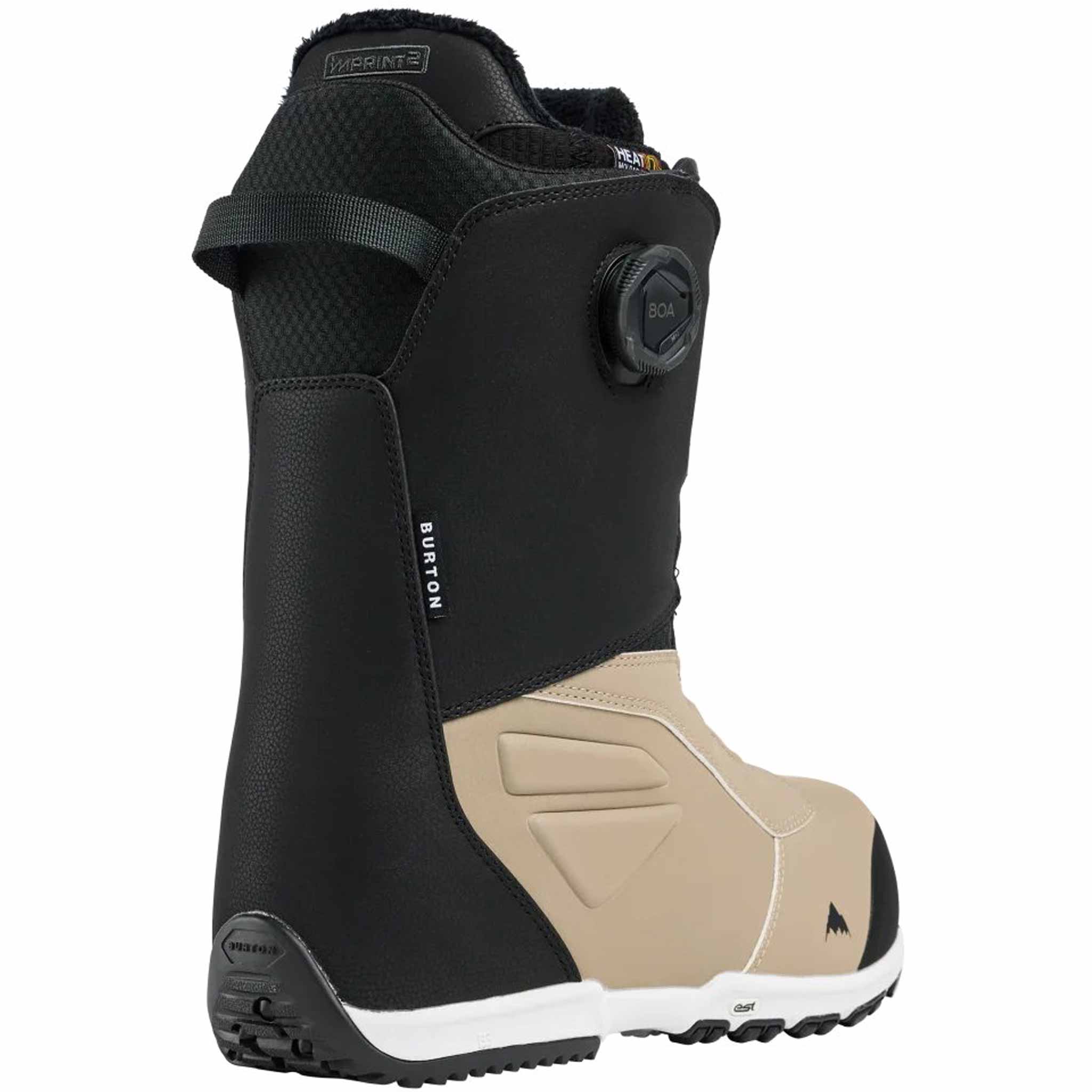 Burton Ruler BOA Snowboard Boot Black Summit Taupe 2026 Mens Boots