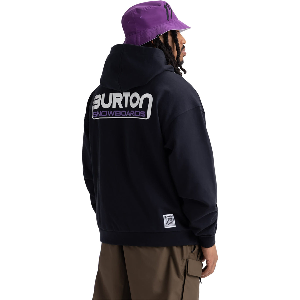 Burton Standard Pullover Hoodie True Black 2027 Sweatshirts