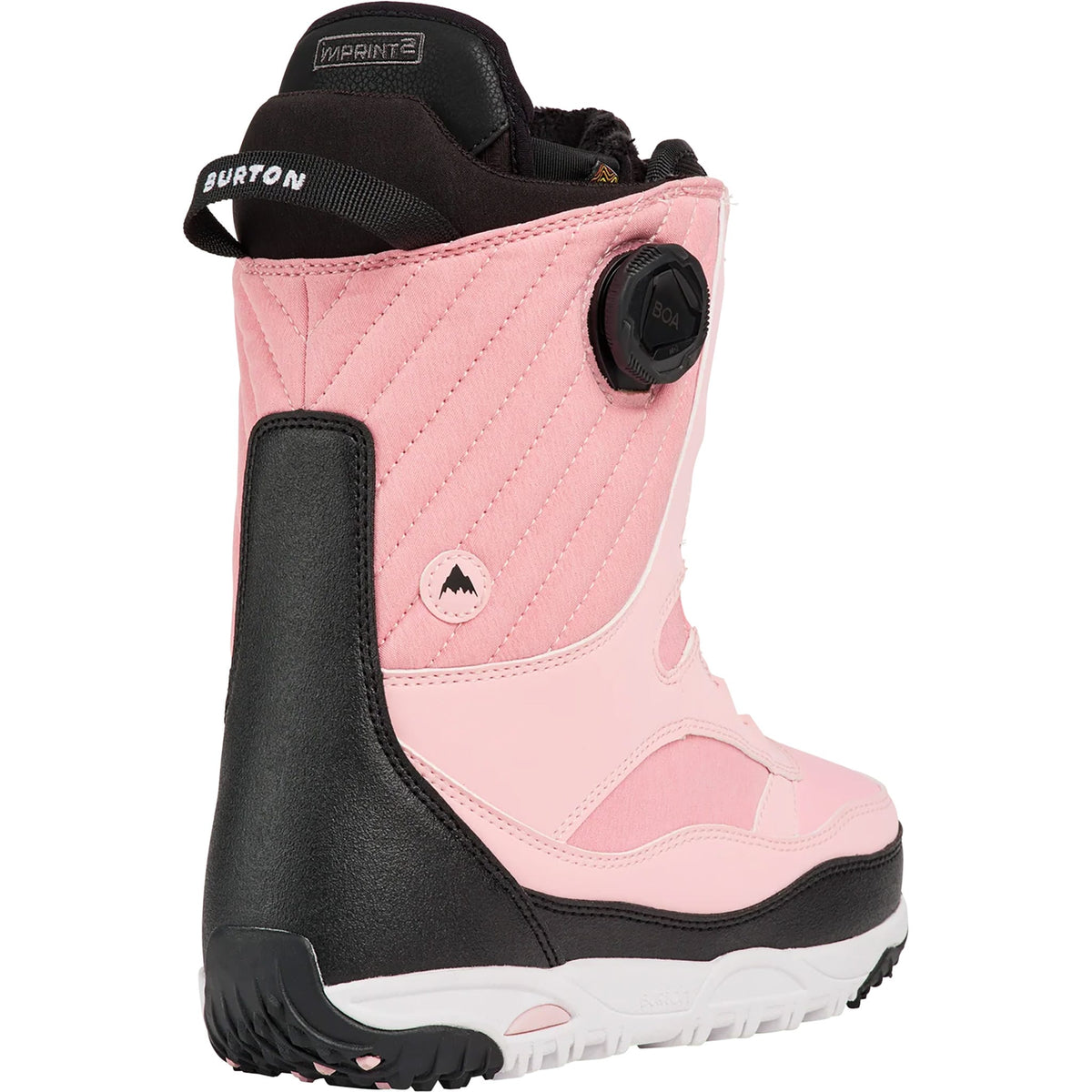 Burton Women's Limelight BOA Snowboard Boot Black Pink 2027 Womens Snowboard Boots