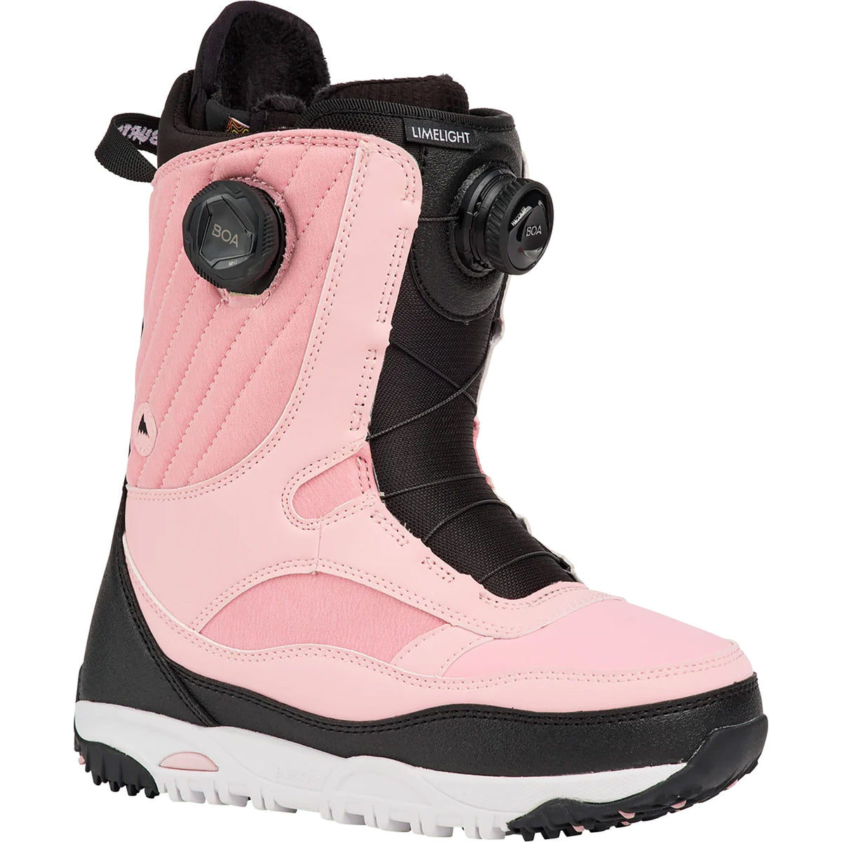 Burton Women's Limelight BOA Snowboard Boot Black Pink 2027 Womens Snowboard Boots