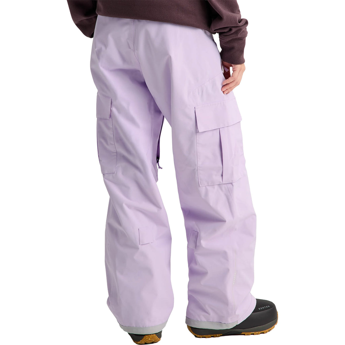 Burton Women's Reserve Baggy Pant Moondust Purple 2027 Womens Snowboard Pants