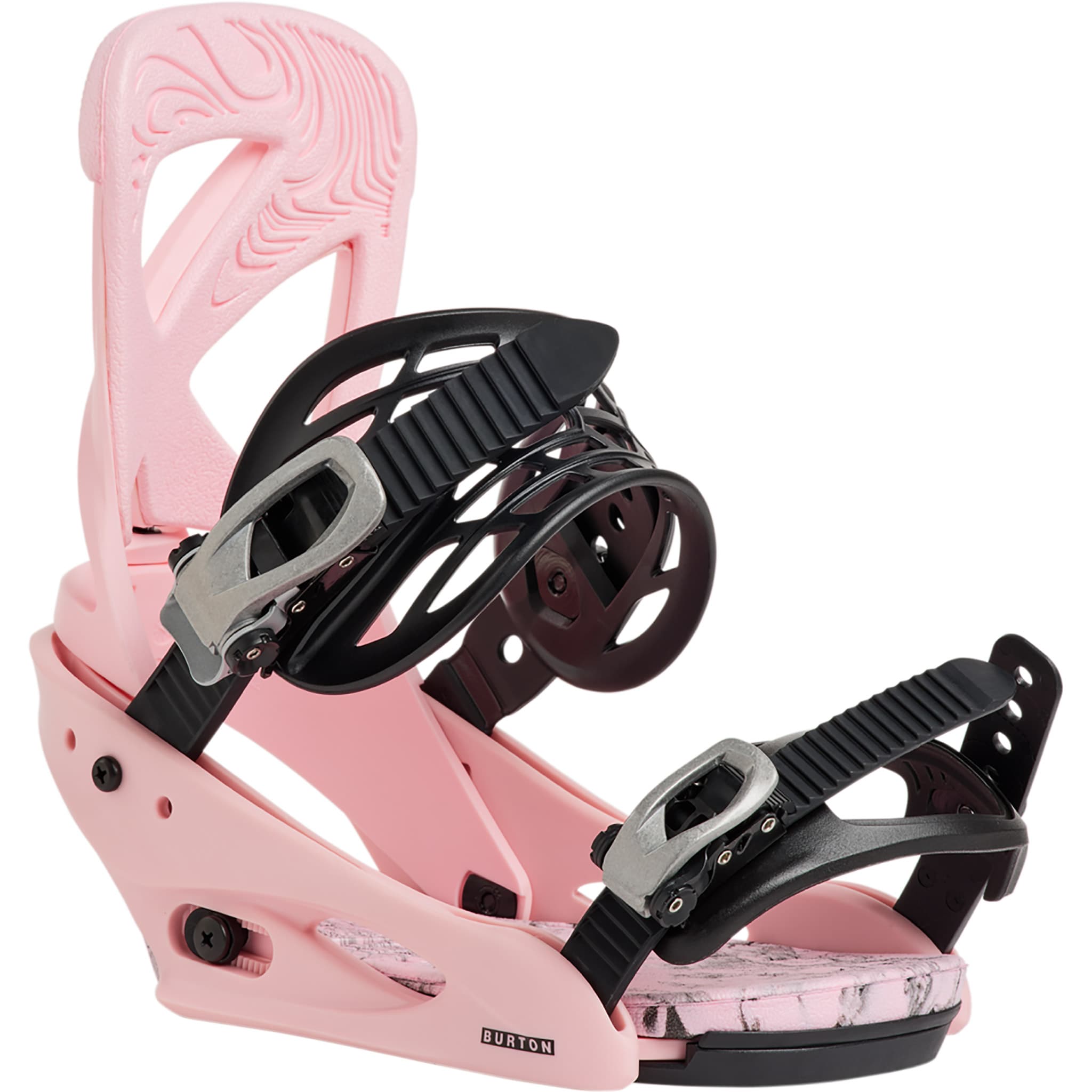 Burton Women's Scribe Re:Flex Snowboard Binding Pink 2027 Womens Snowboard Bindings