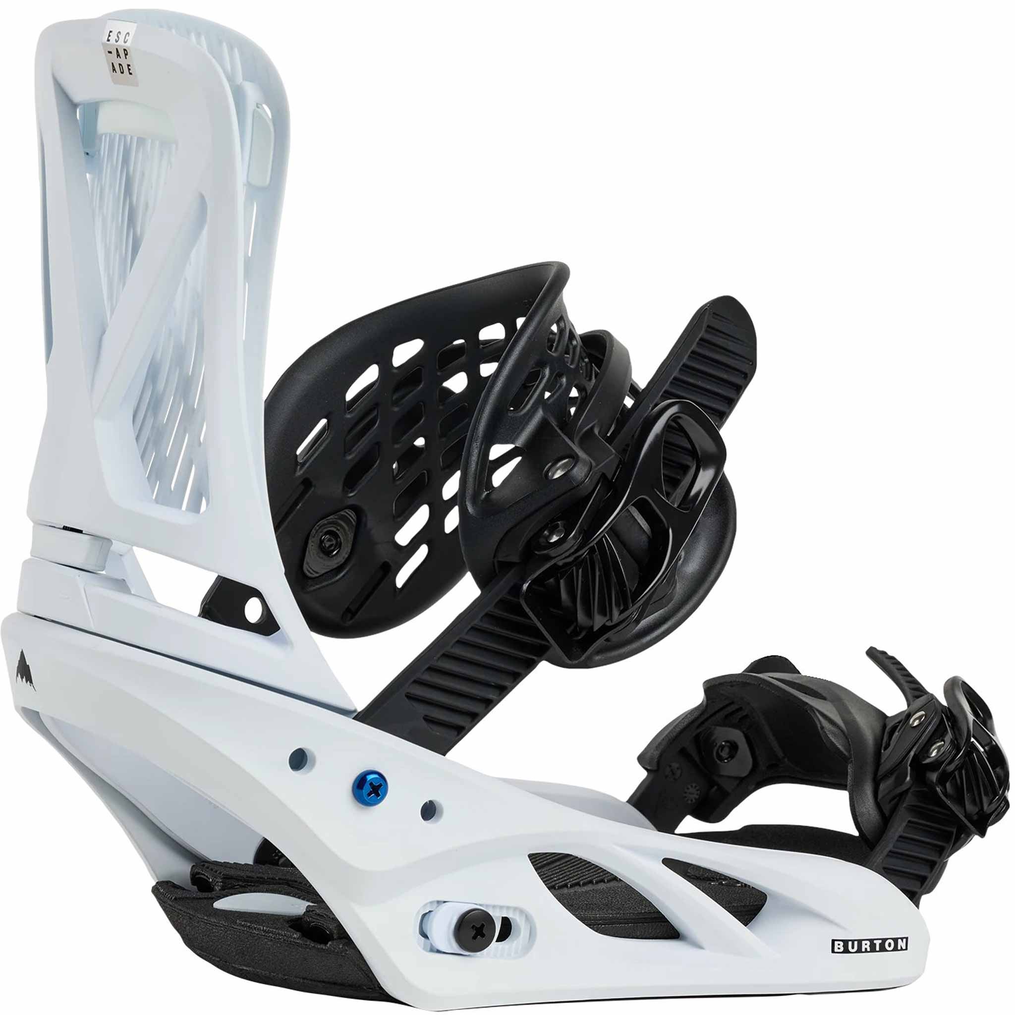 Burton Womens Escapade Re:Flex Snowboard Binding White 2026 Women's Bindings