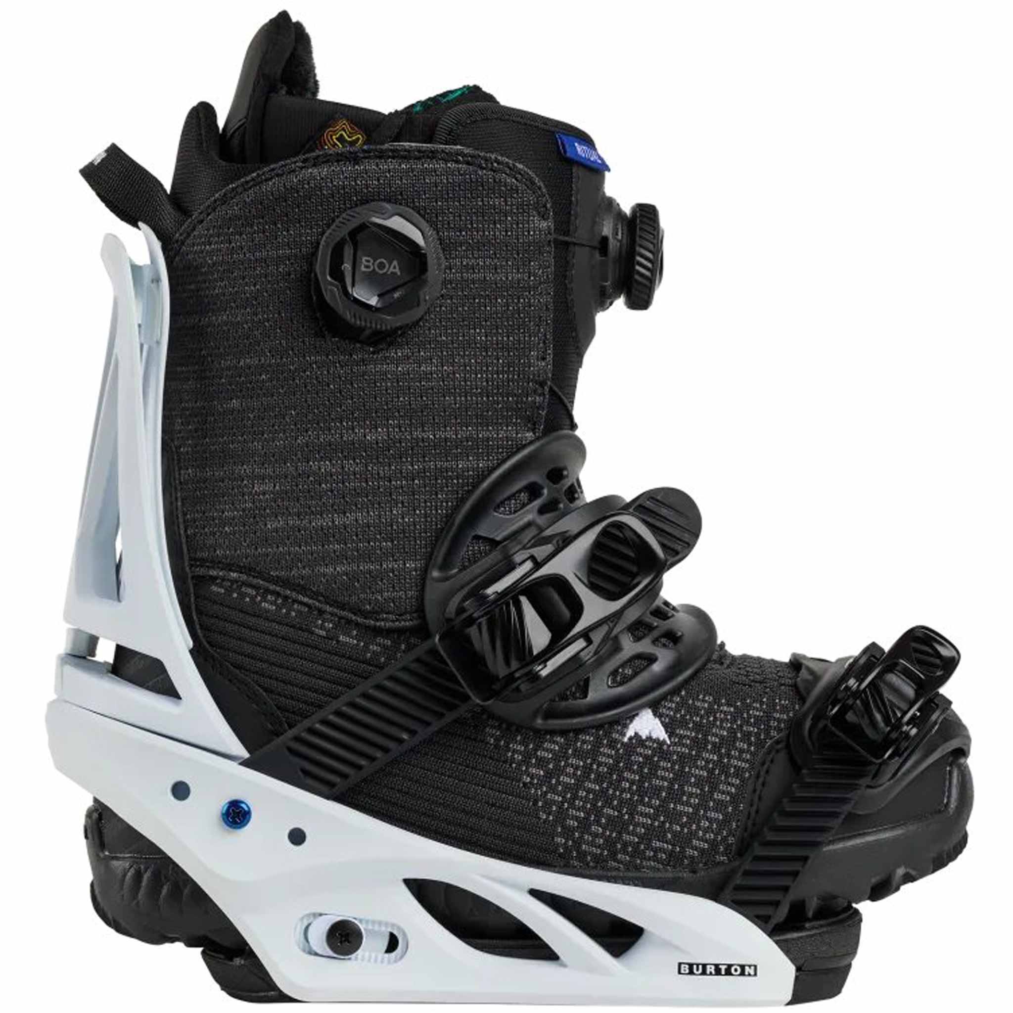 Burton Womens Escapade Re:Flex Snowboard Binding White 2026 Women's Bindings
