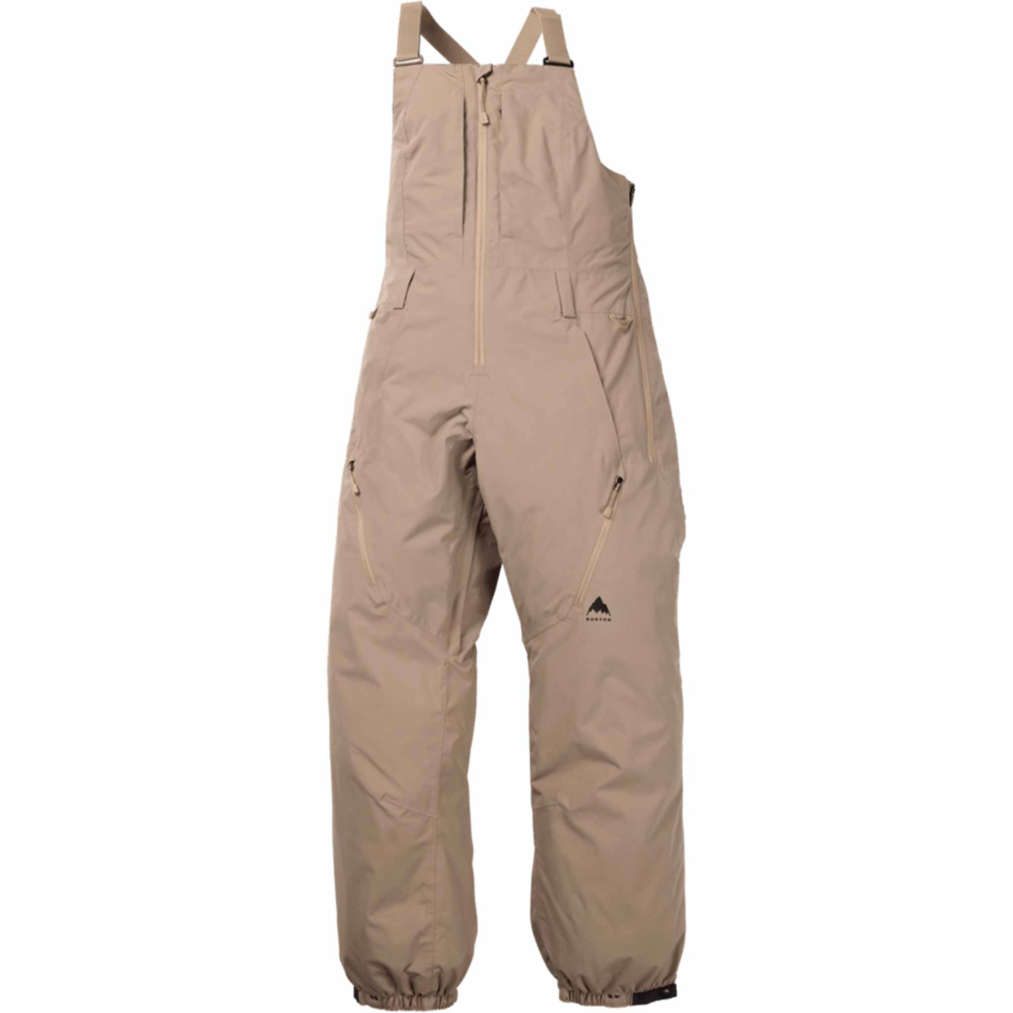 Burton Womens Reserve 2L Bib Pant Summit Taupe 2026 Womens Snowboard Pants