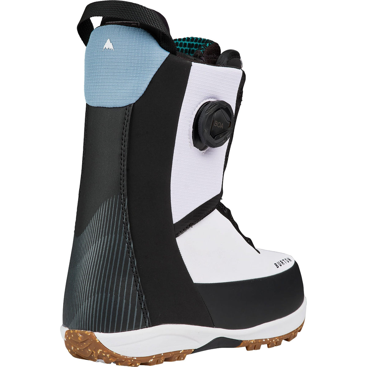 Burton Womens Waverange Plus Snowboard Boot Black White 2027 Womens Snowboard Boots