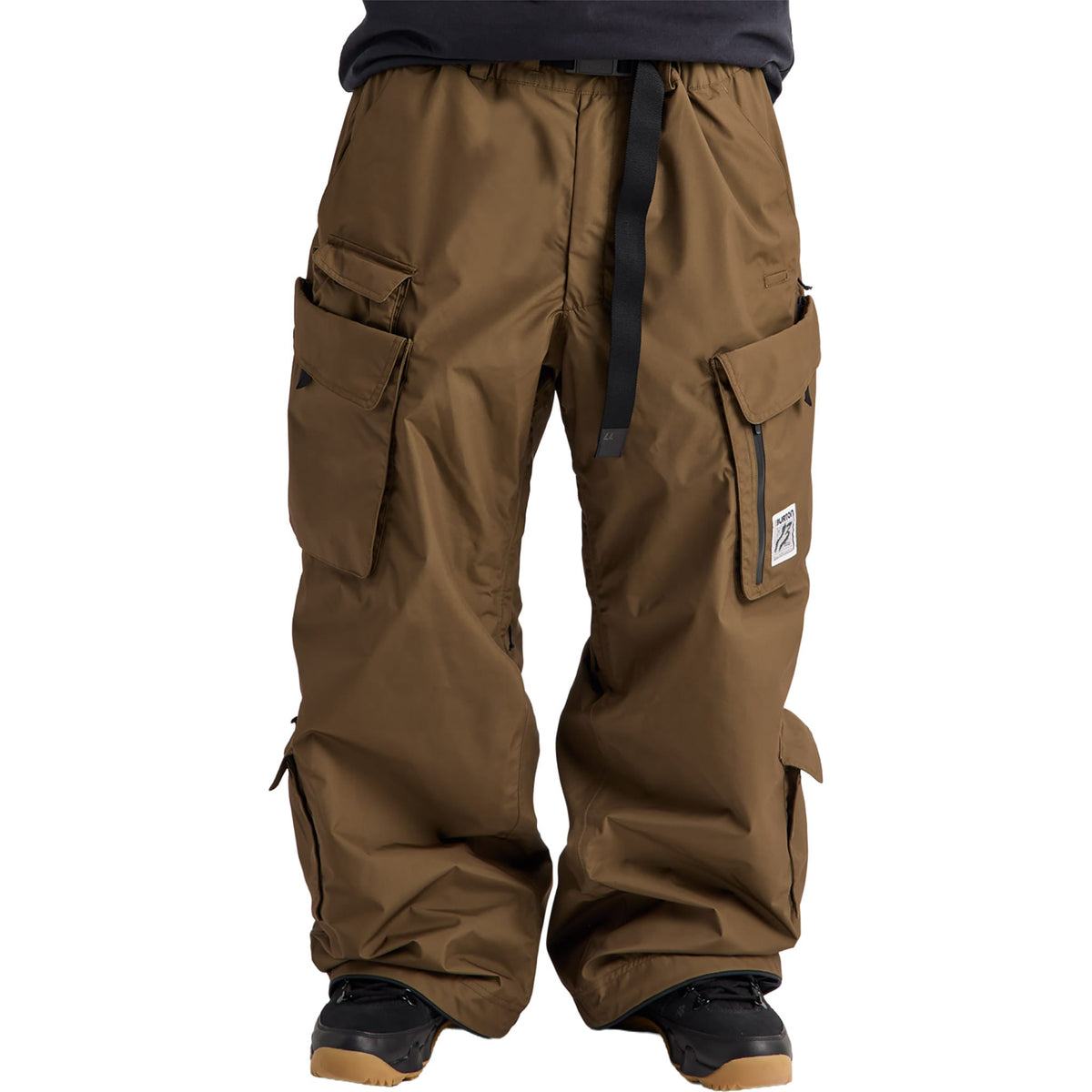 Burton Zeb 2L Baggy Cargo Pant Earth Ship Brown 2027 Mens Snowboard Pants