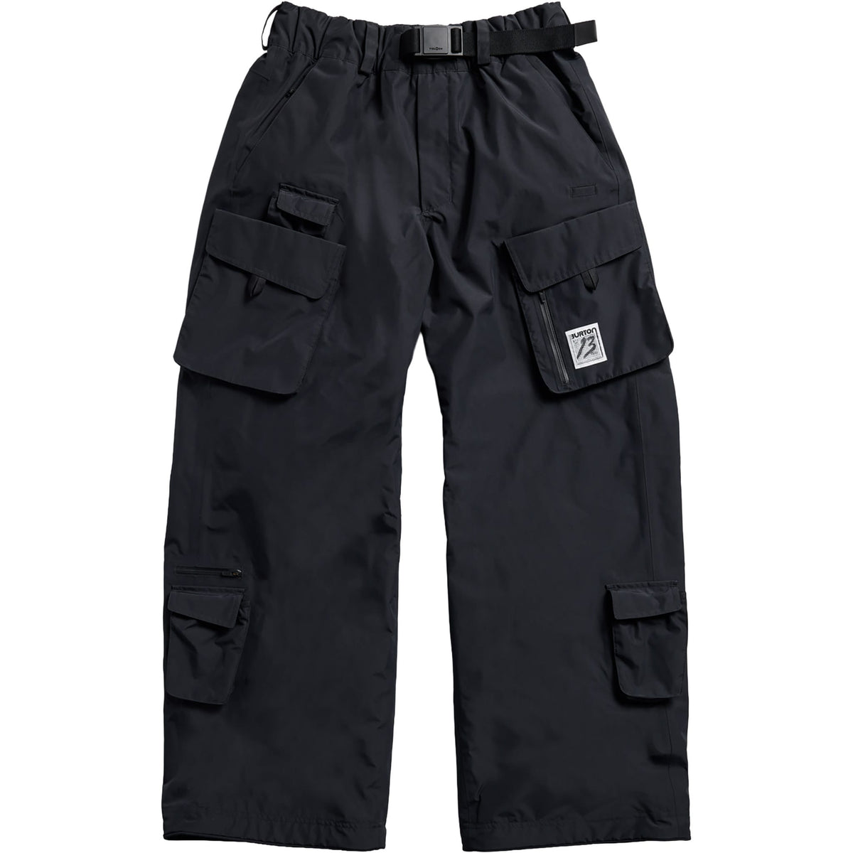 Burton Zeb 2L Baggy Cargo Pant True Black 2027 Mens Snowboard Pants