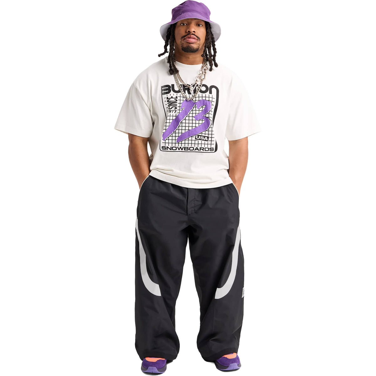 Burton Zeb 2L Simple Pant True Black 2027 Mens Snowboard Pants