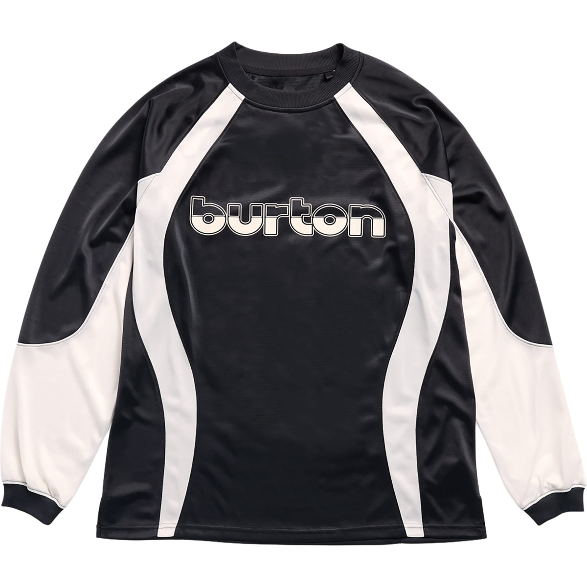 Burton Zeb Long Sleeve Jersey Shirt True Black 2027 T Shirt