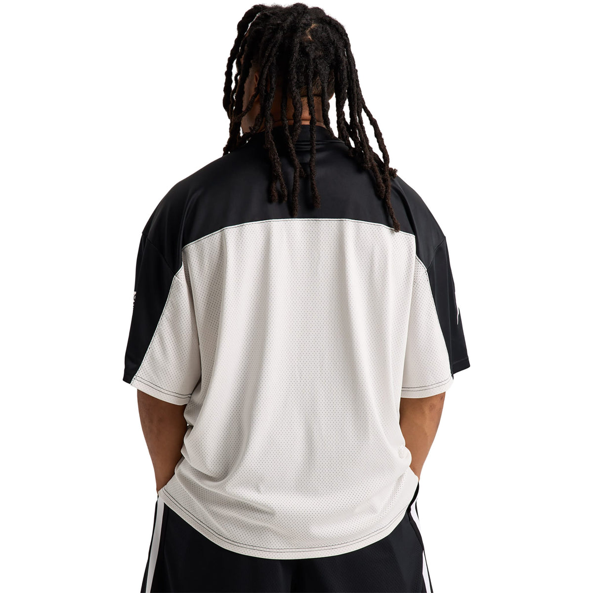 Burton Zeb Short Sleeve Jersey Shirt Stout White True Black 2027 T Shirt