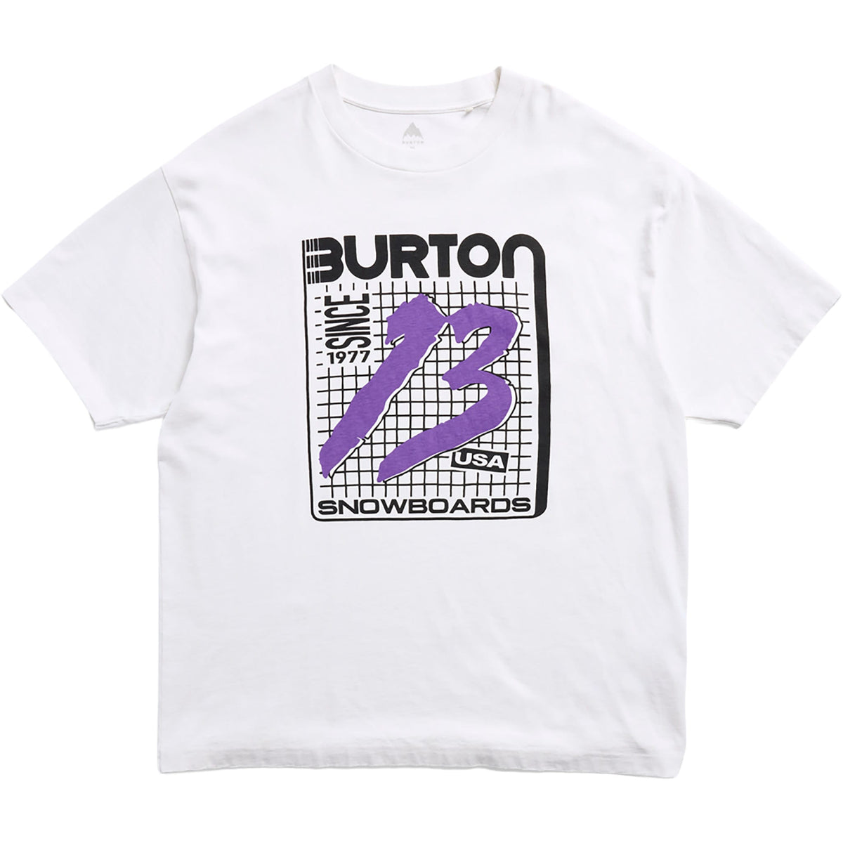 Burton Zeb Standard Tee Stout White 2027 T Shirt