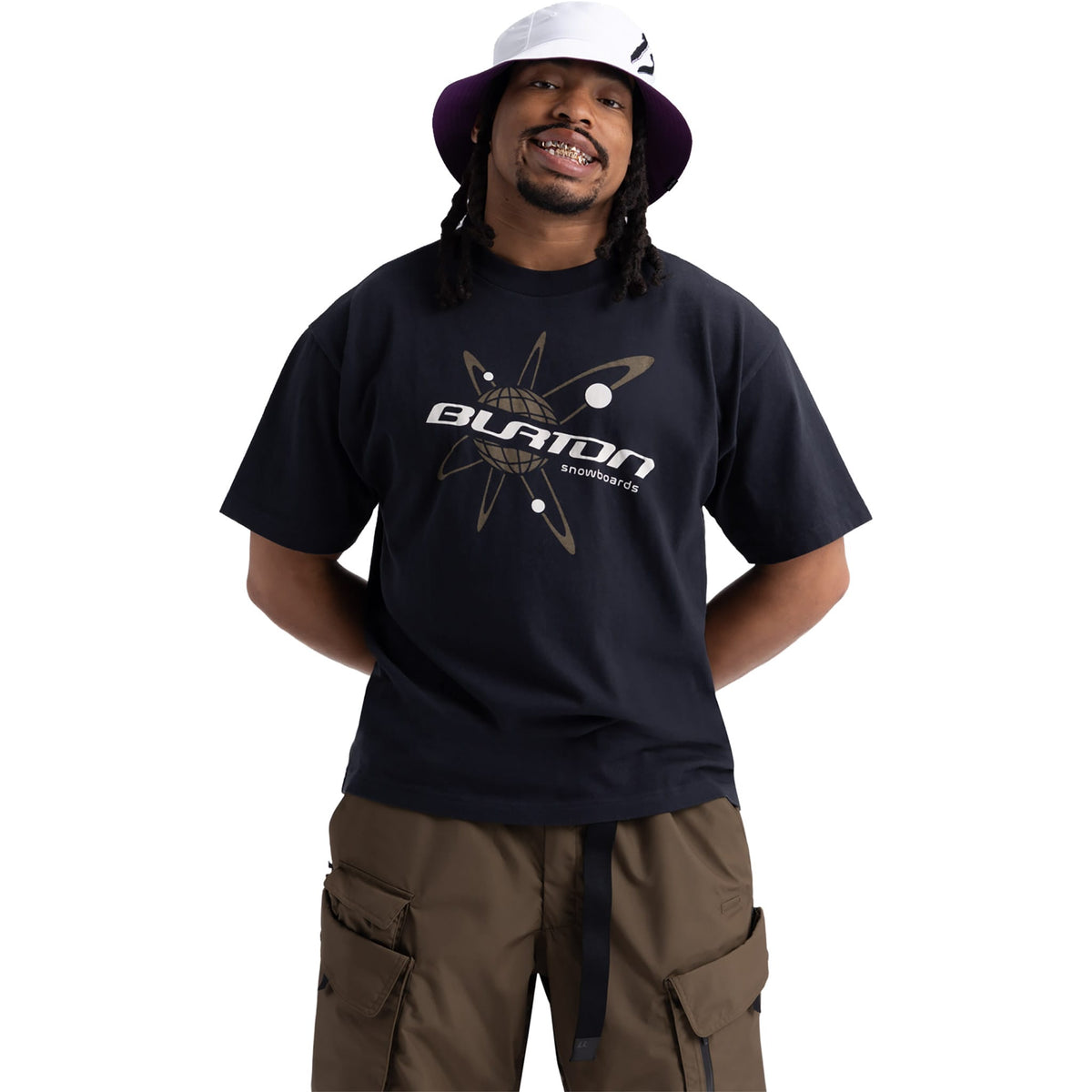 Burton Zeb Standard Tee True Black 2027 T Shirt