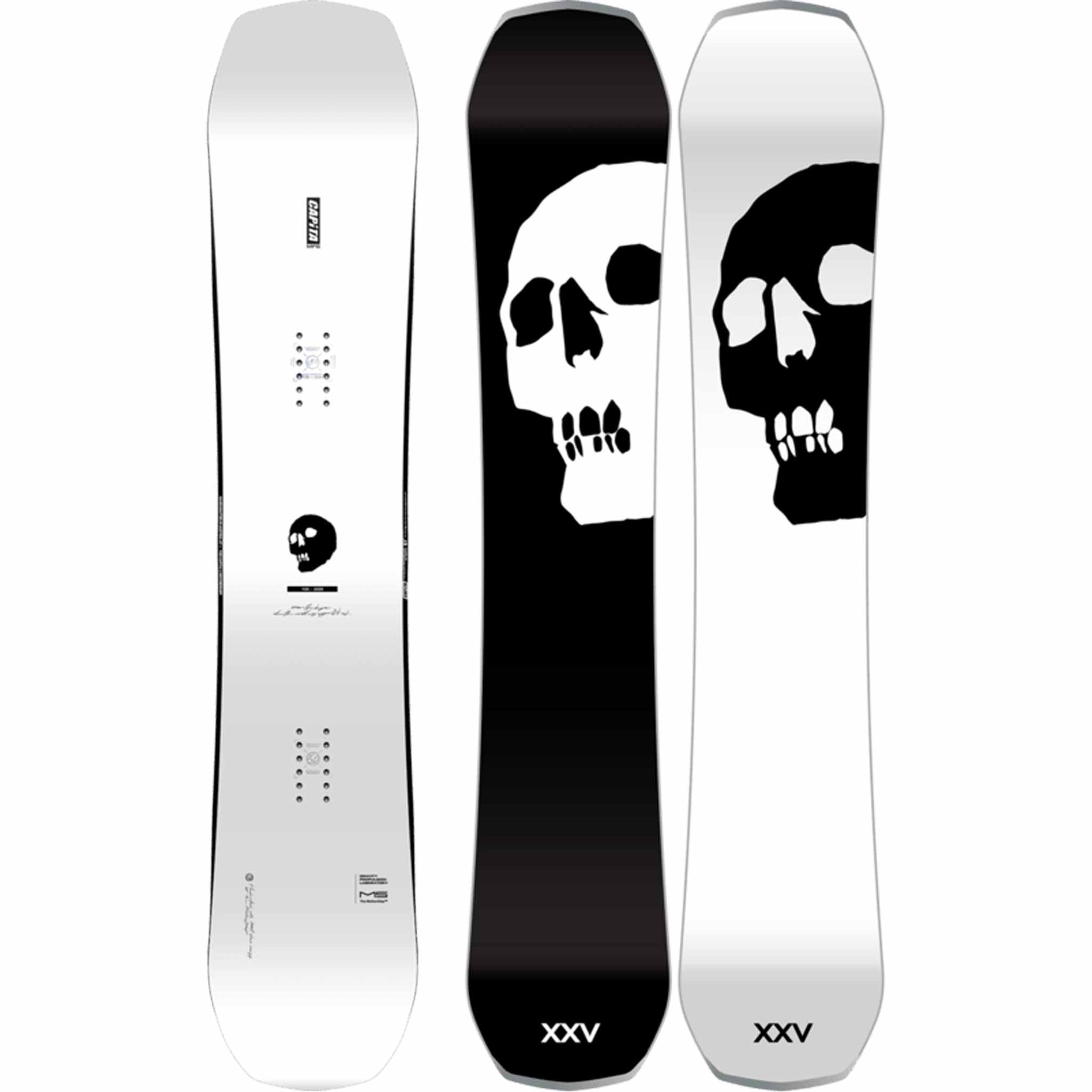 Capita Black Snowboard Of Death Wide 2026 Snowboard