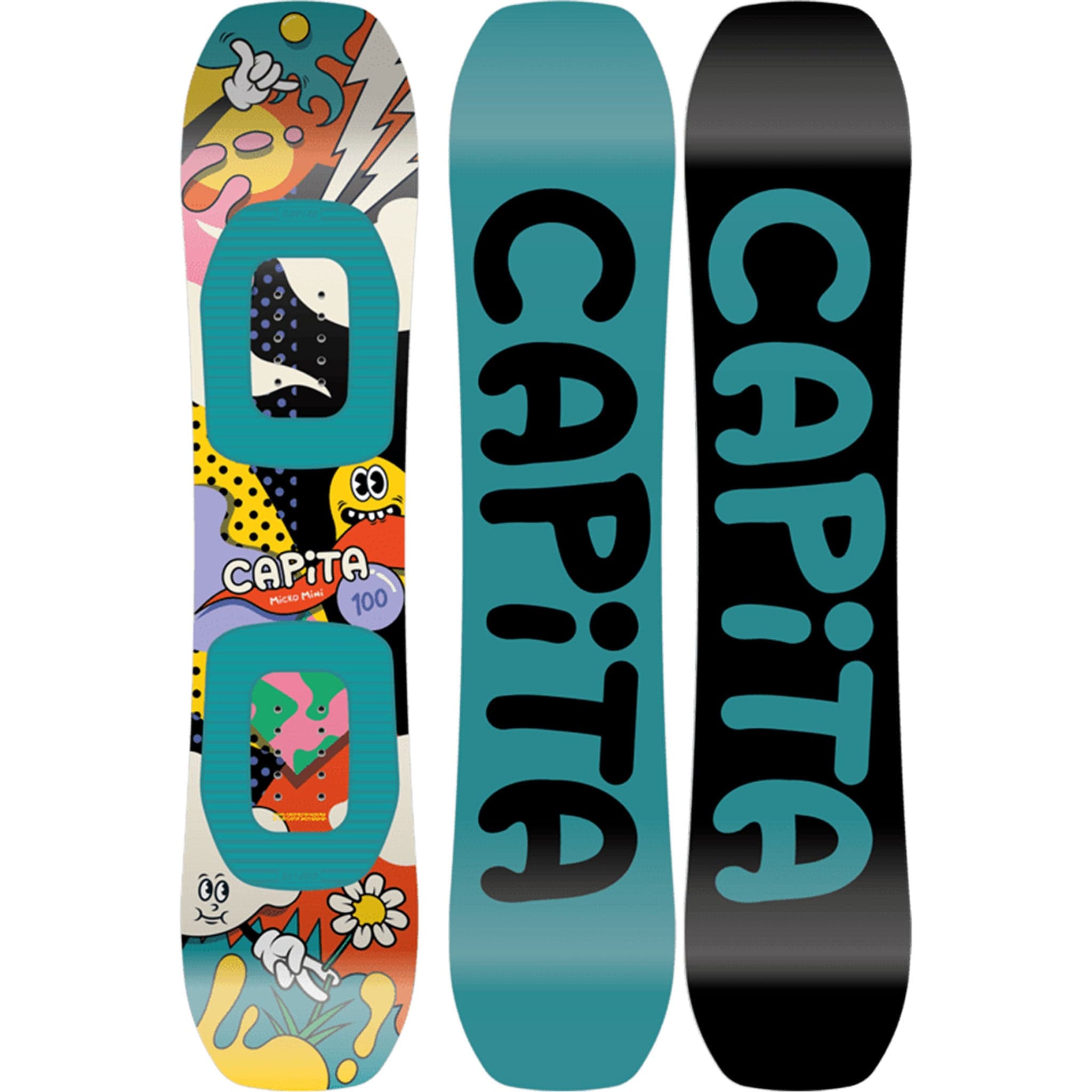 Capita Kids Micro Mini Snowboard 2027 Kids' Boards, Boots & Bindings