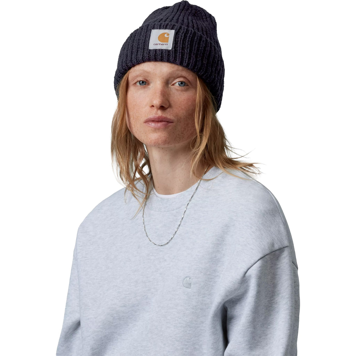 Carhartt WIP Anglistic Beanie Speckled Dark Navy Beanie