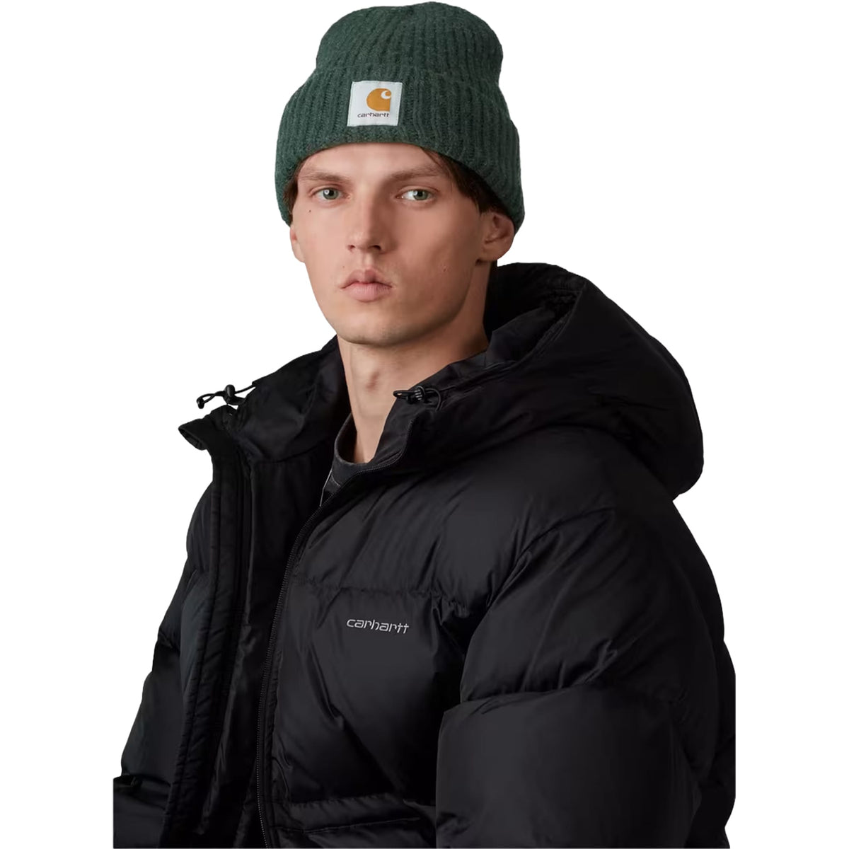 Carhartt WIP Anglistic Beanie Speckled Dark Scarab Beanie