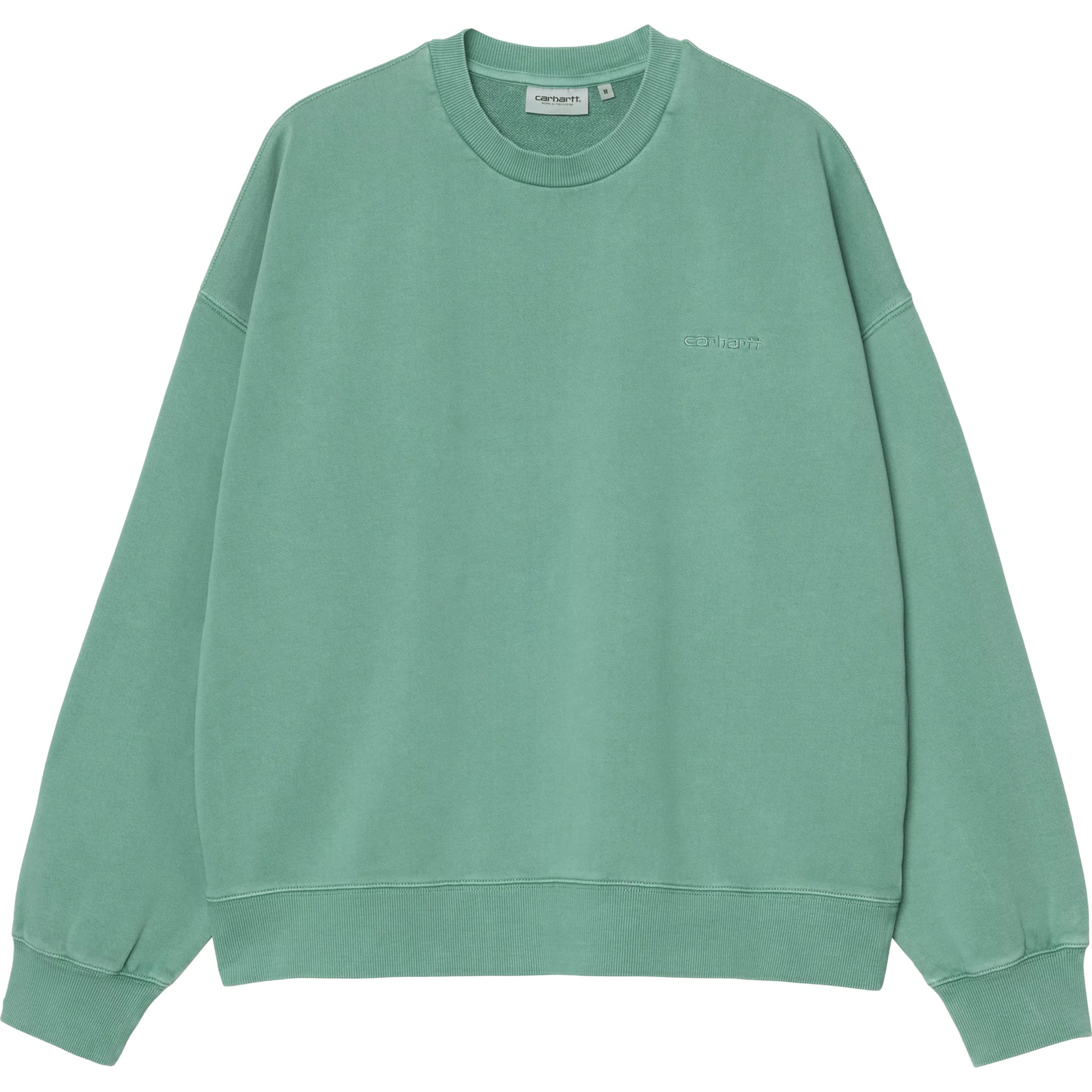 Carhartt WIP Benton Sweatshirt Lily Garment Dyed Sweatshirts