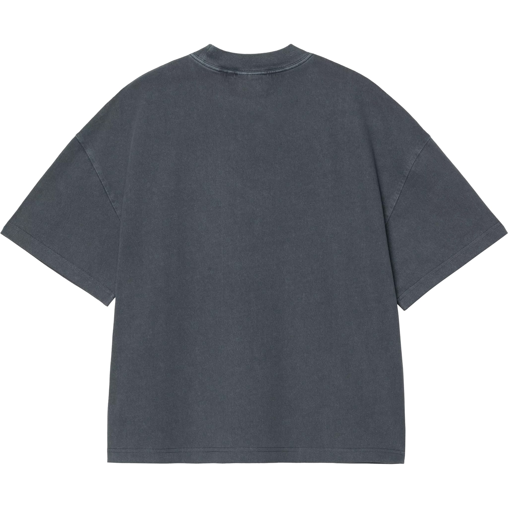 Carhartt WIP Benton T-Shirt Carbon Garment Dyed T Shirt