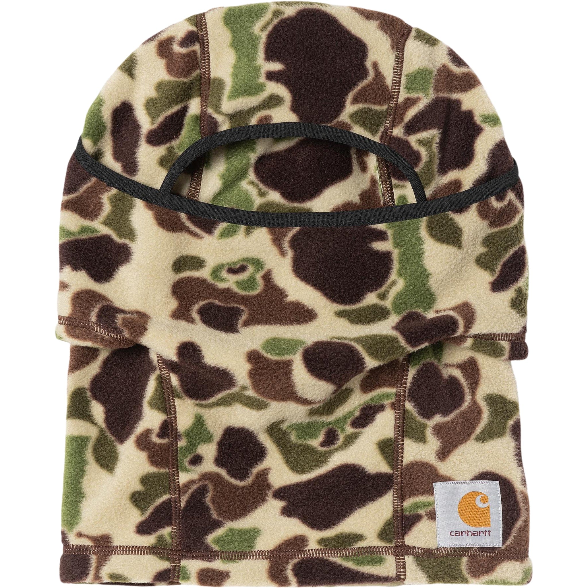 Carhartt WIP Expedition Mask Camo Duck Green Black Facemask