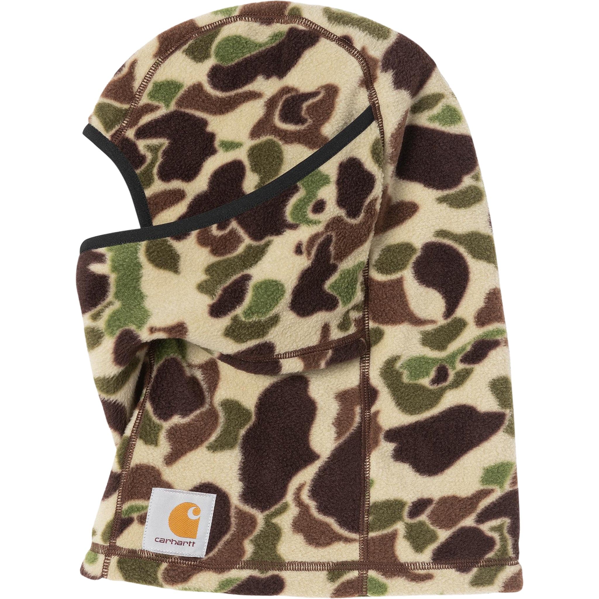 Carhartt WIP Expedition Mask Camo Duck Green Black Facemask