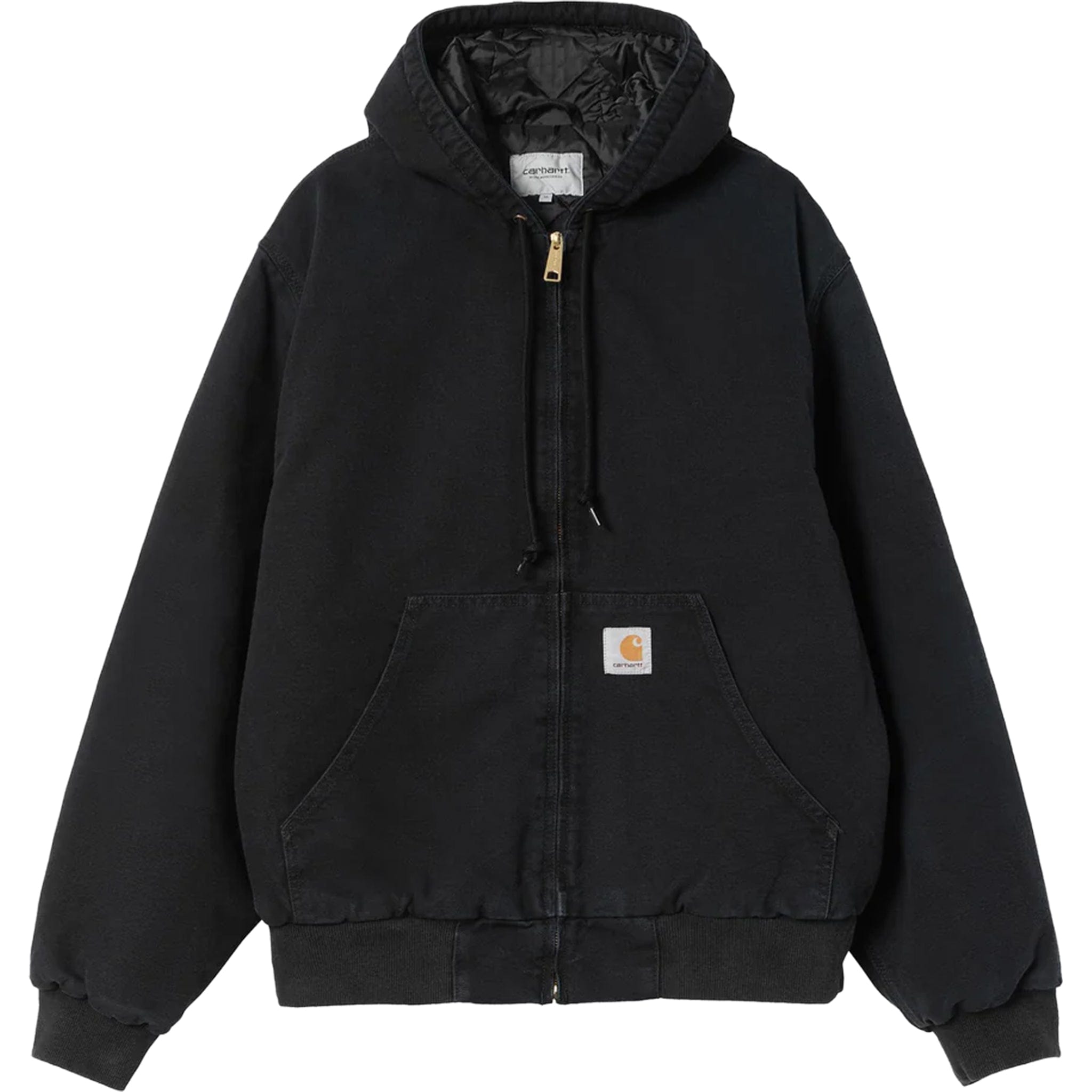Carhartt WIP OG Active Jacket Black Stone Washed Casual Jackets