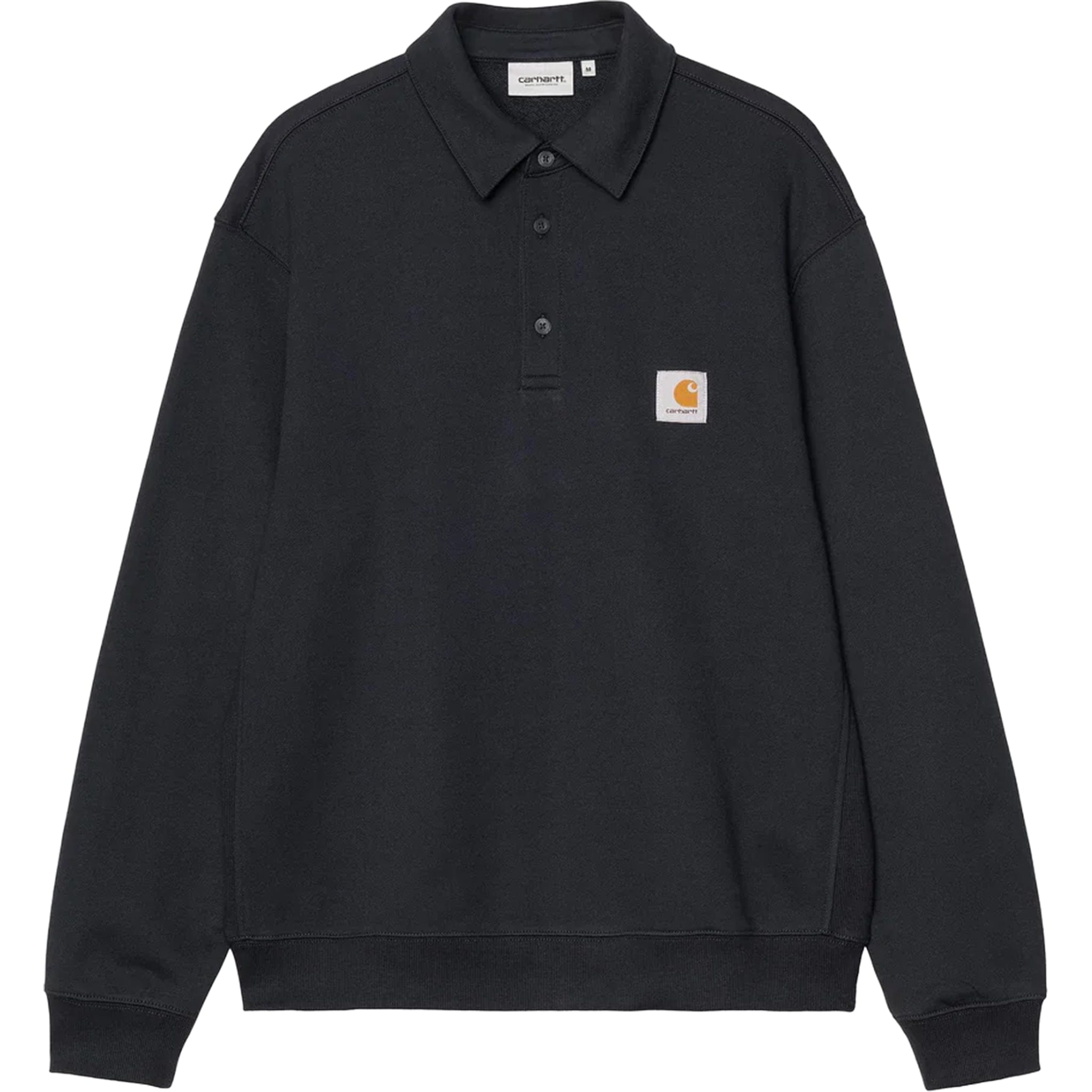 Carhartt WIP Polo Sweatshirt Deep Night Sweatshirts