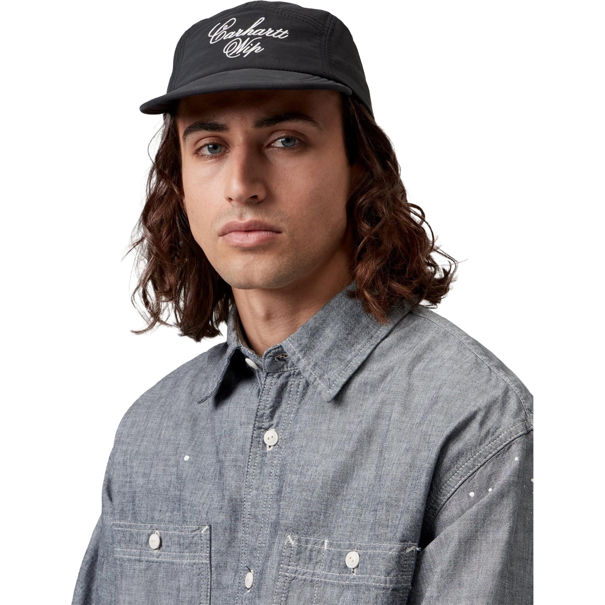 Carhartt WIP Travon Cap Black Wax Hats